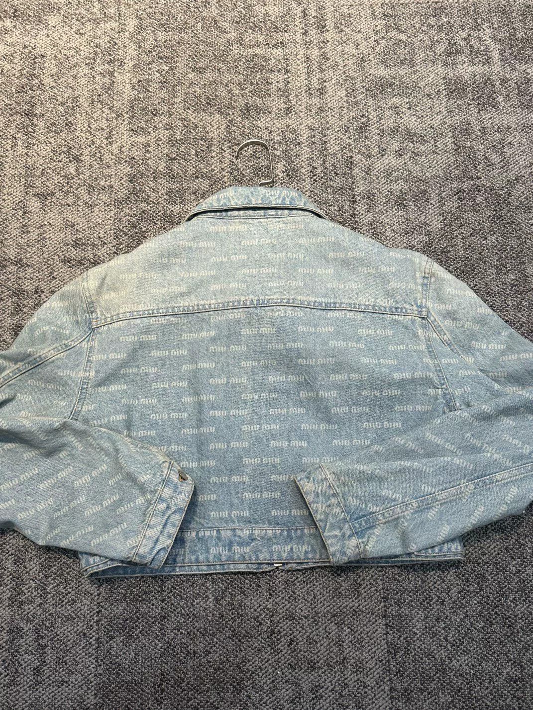 Miu Miu MiuMiu Denim Jacket Size S / US 4 / IT 40 - 3 Thumbnail