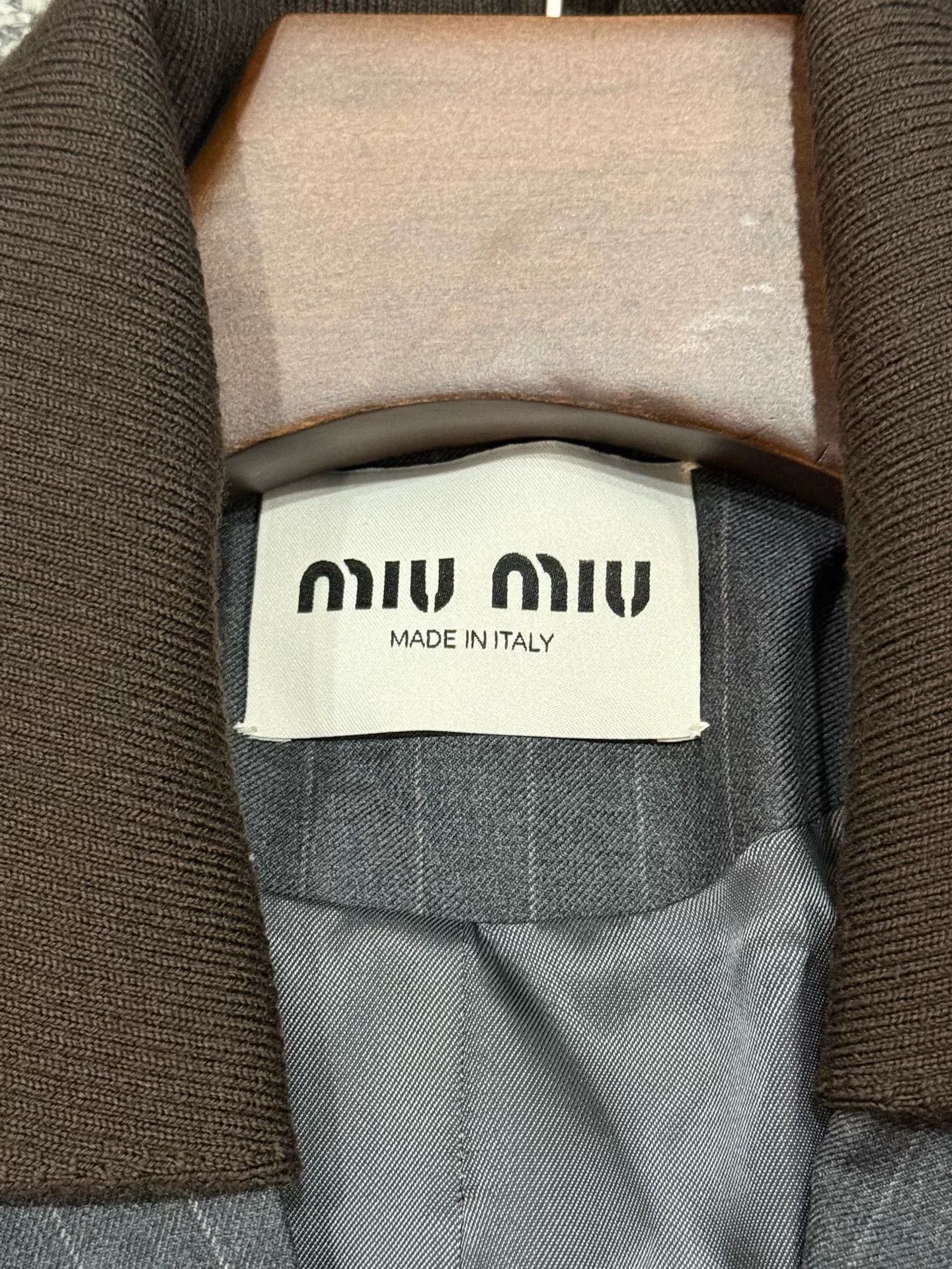 Miu Miu Miu Miu Size 40 Striped Coat Size S / US 4 / IT 40 - 2 Thumbnail