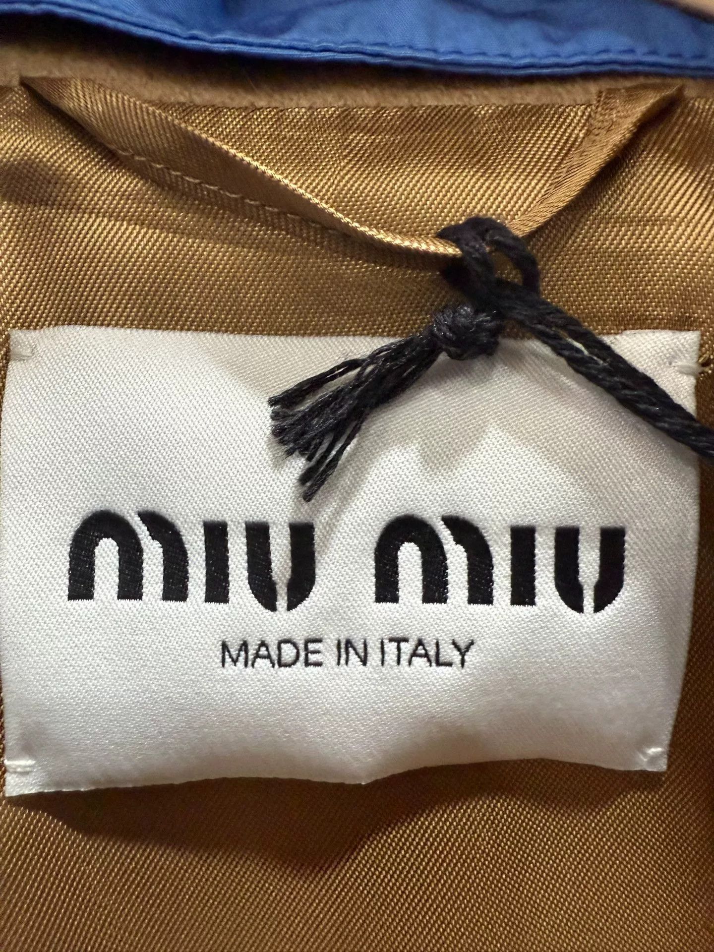 Miu Miu Miumiu Khaki Camel Hair Jacket Size L / US 10 / IT 46 - 5 Thumbnail