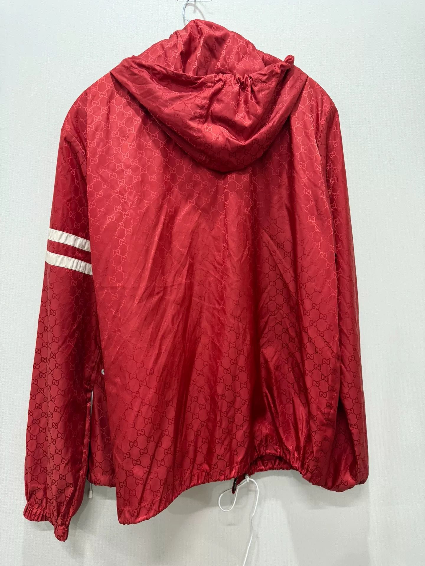 Gucci Gucci Red Logo Jacket Size 52 Size US L / EU 52-54 / 3 - 2 Thumbnail