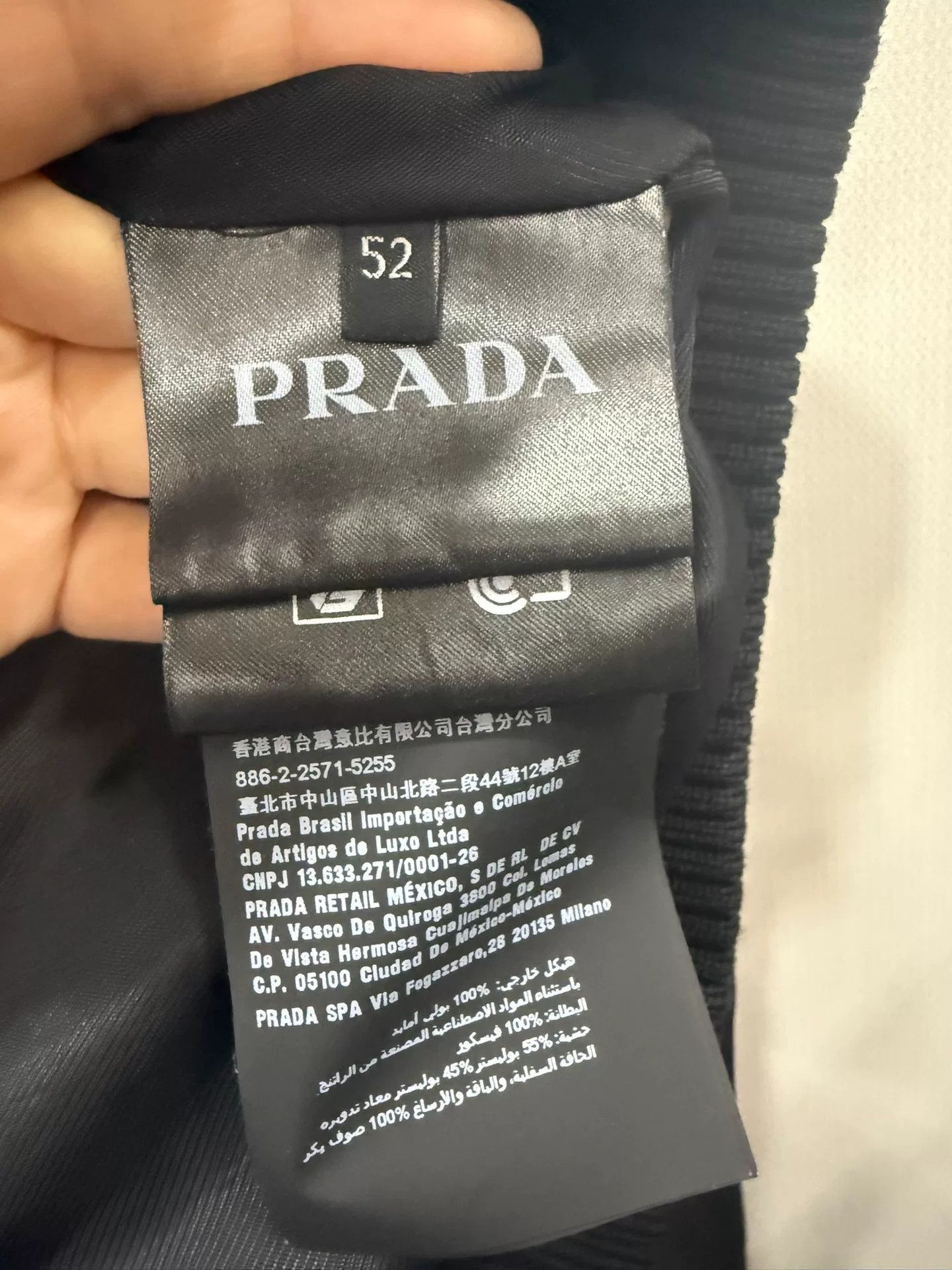Prada Prada Triangle Logo Cotton Coat Size US L / EU 52-54 / 3 - 3 Thumbnail