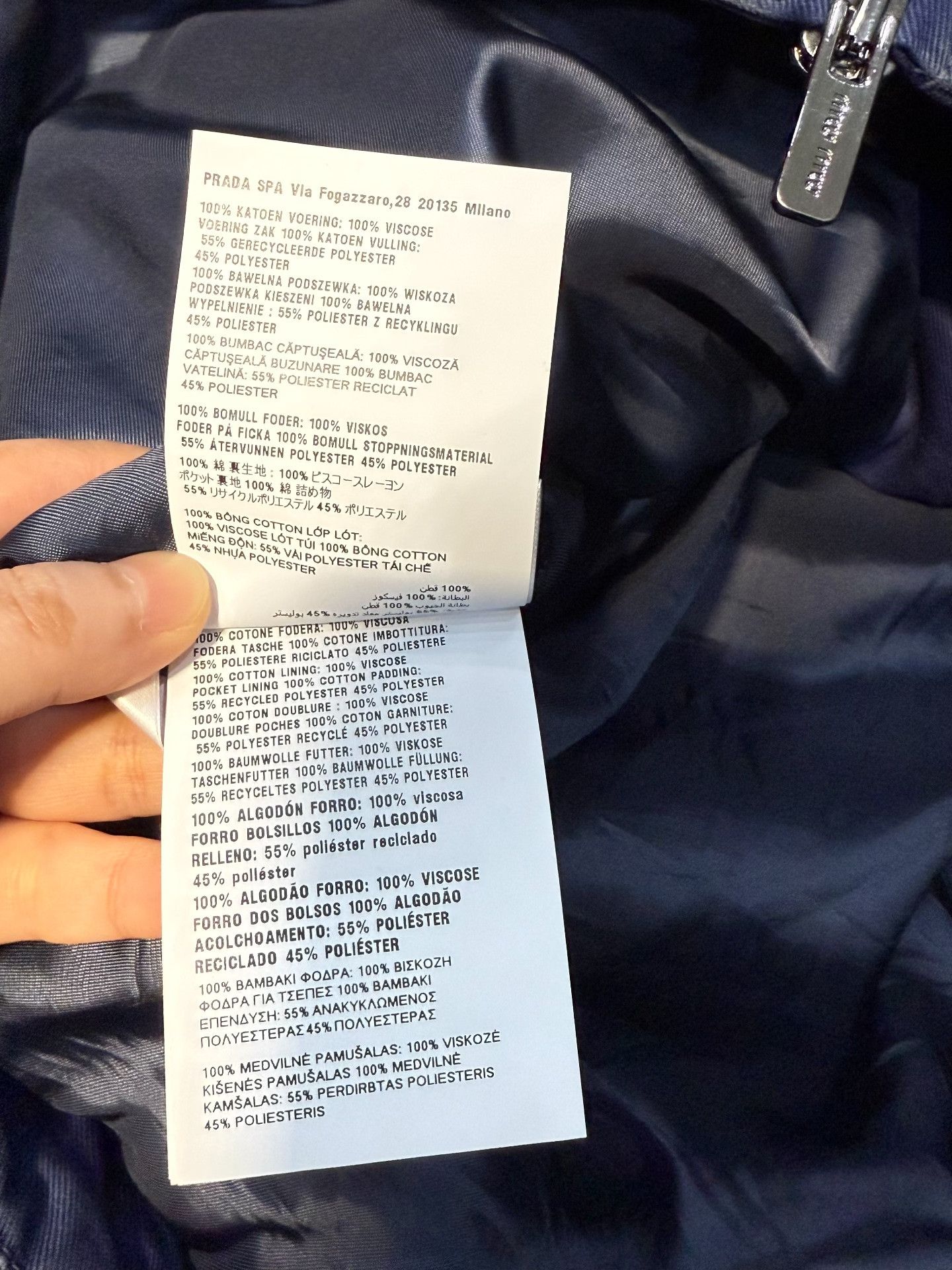 Miu Miu Miu Miu Size 40 Blue Coat Size S / US 4 / IT 40 - 6 Thumbnail