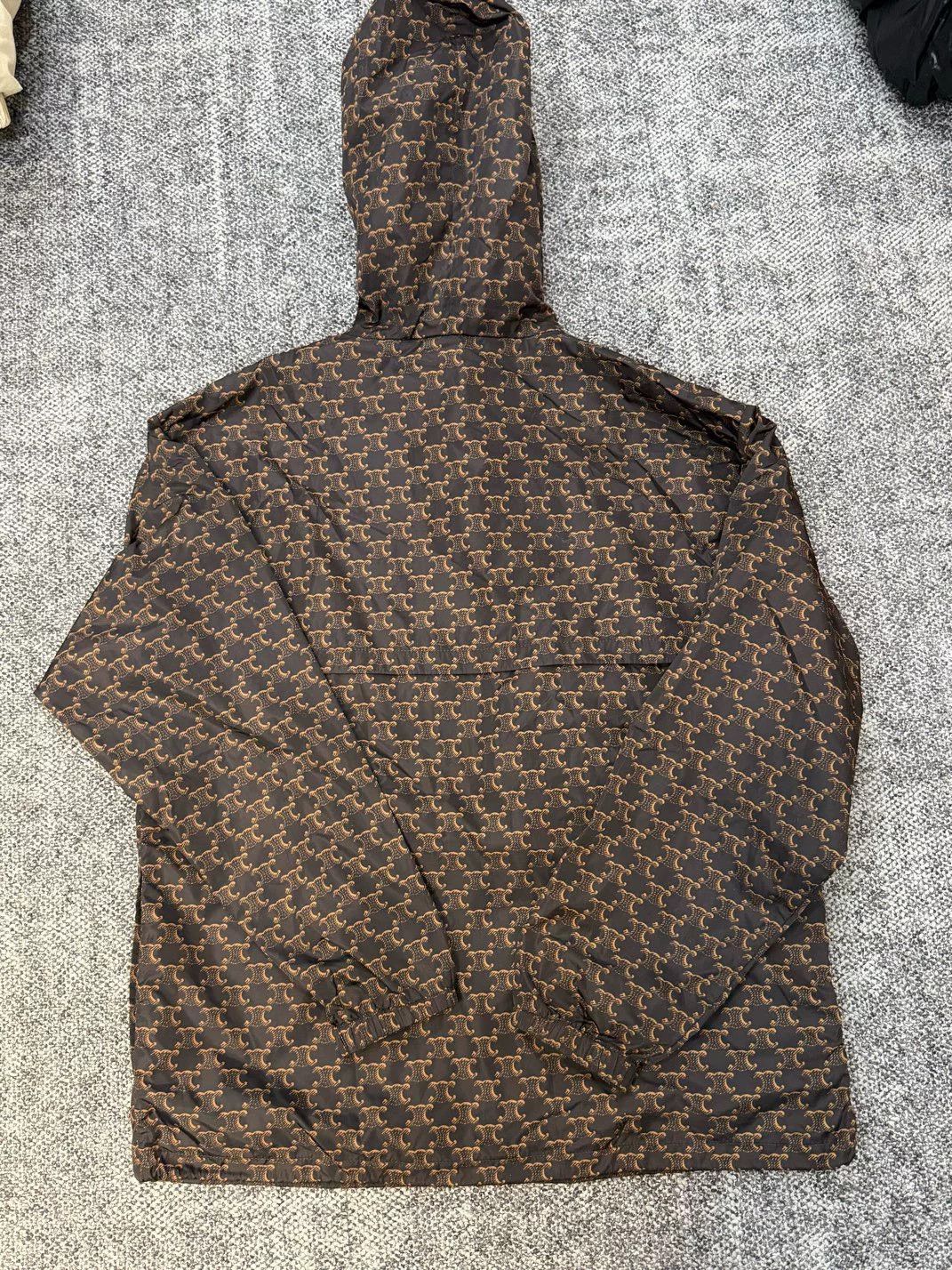 Celine Celine Women's Hooded Zip Jacket Size L / US 10 / IT 46 - 3 Thumbnail