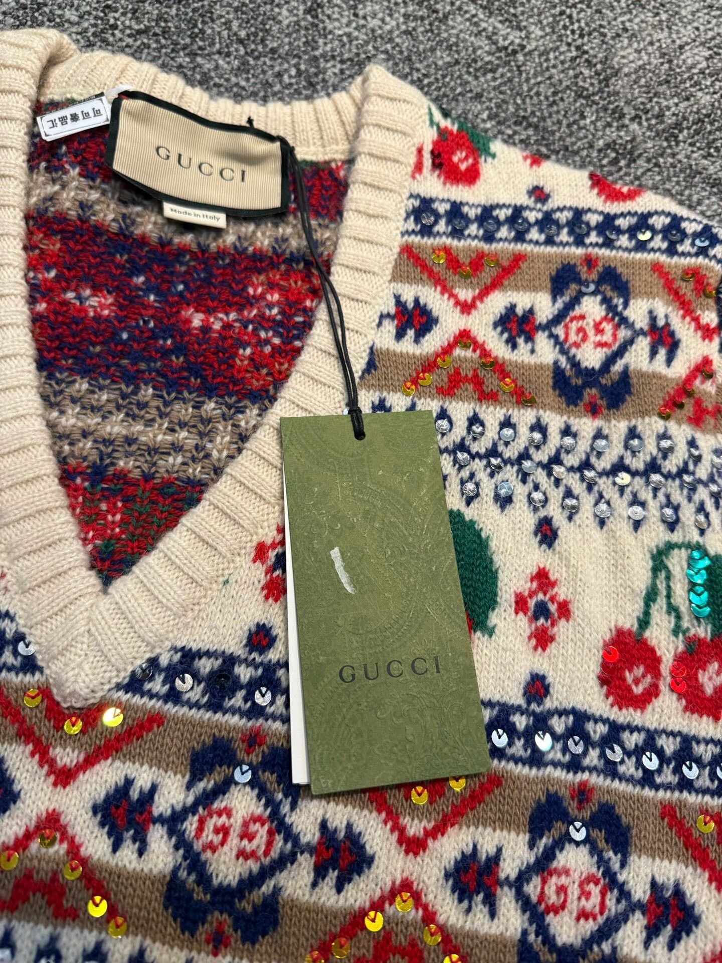 Gucci Gucci M Size Wool Sweater Size M / US 6-8 / IT 42-44 - 2 Thumbnail