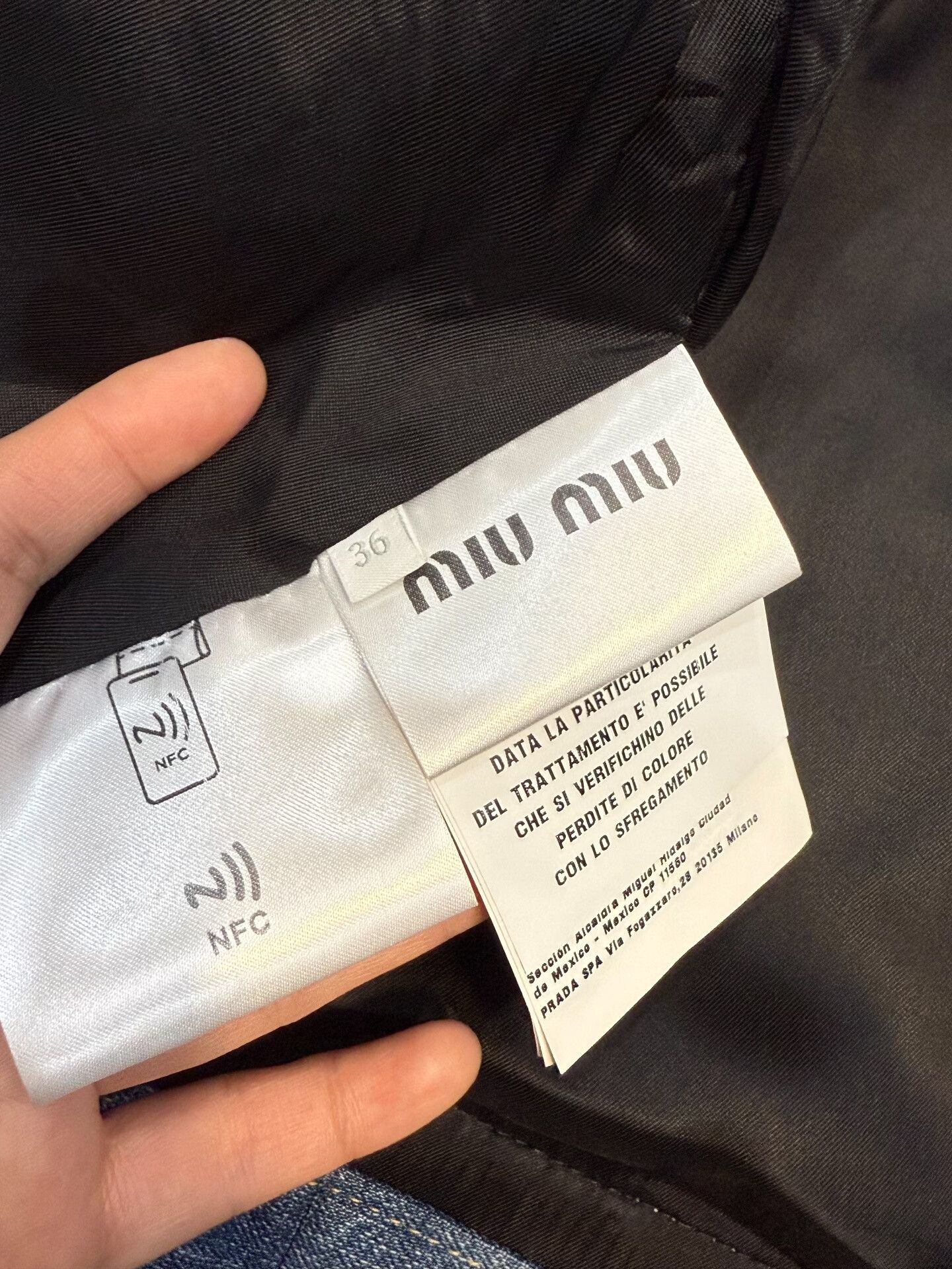 Miu Miu Miu Miu Denim Jacket Size 36 Size XS / US 0-2 / IT 36-38 - 3 Thumbnail