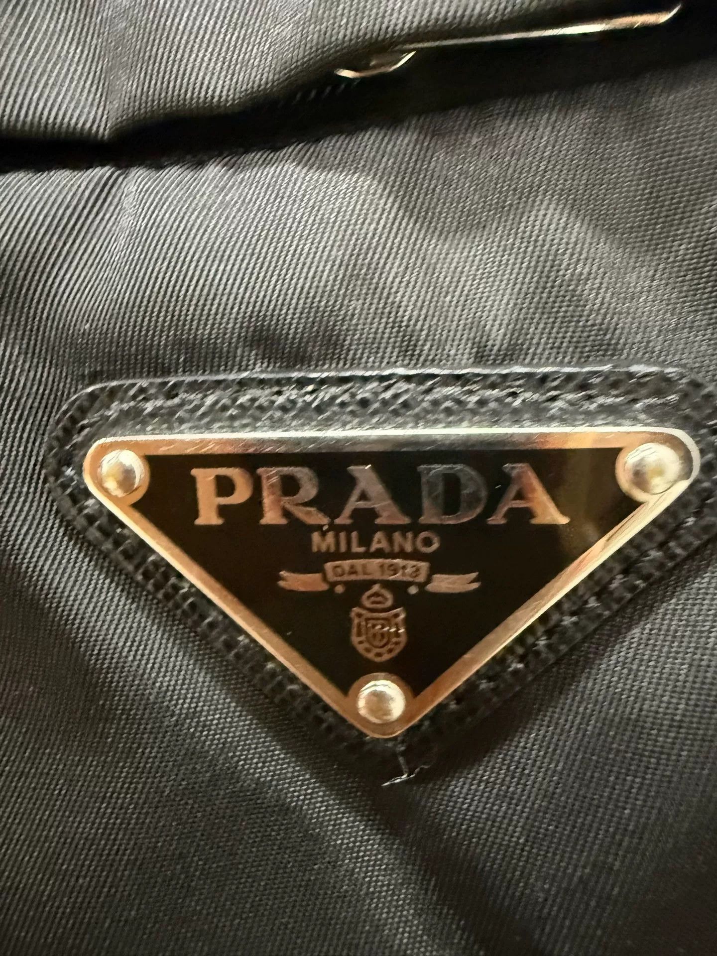 Prada Prada Black Jacket Coat M Size US M / EU 48-50 / 2 - 4 Thumbnail