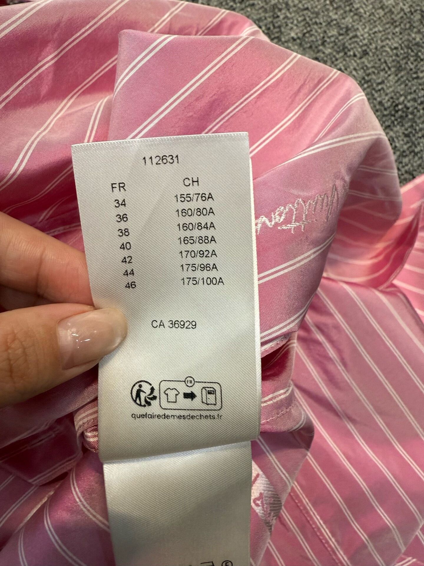 Louis Vuitton Louis Vuitton Striped Long-Sleeve Shirt Size XS / US 0-2 / IT 36-38 - 7 Thumbnail