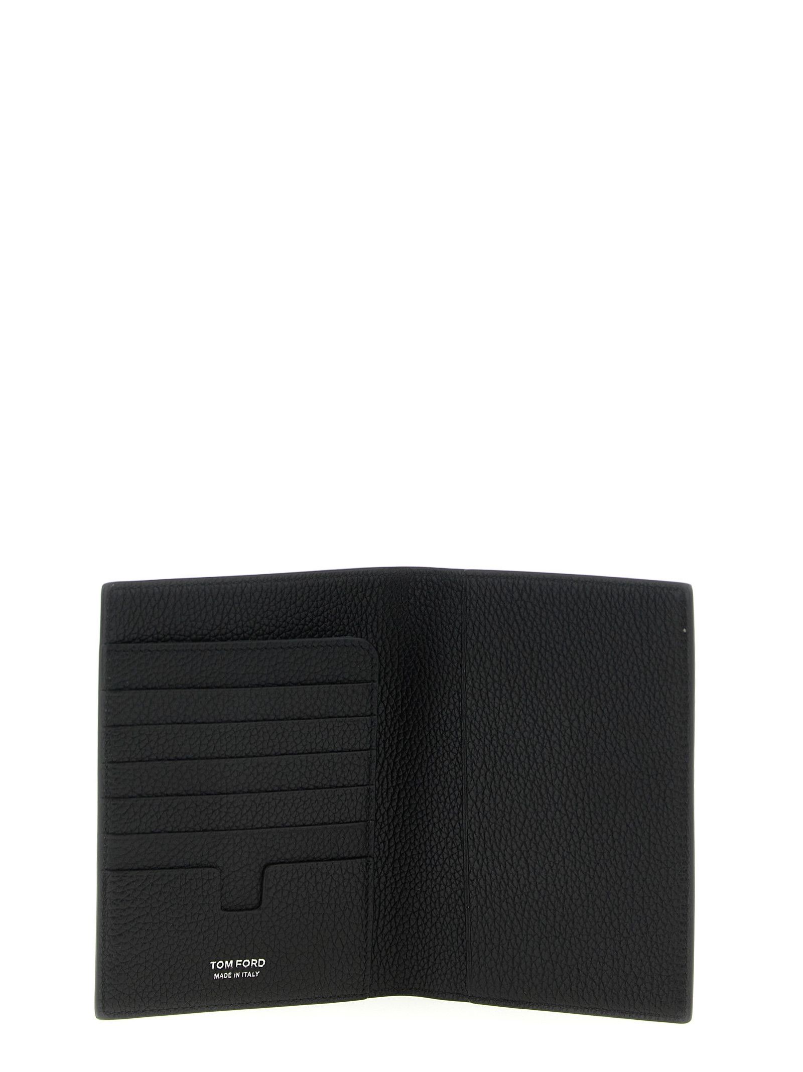 Tom Ford Hammered leather passport holder Size ONE SIZE - 3 Thumbnail