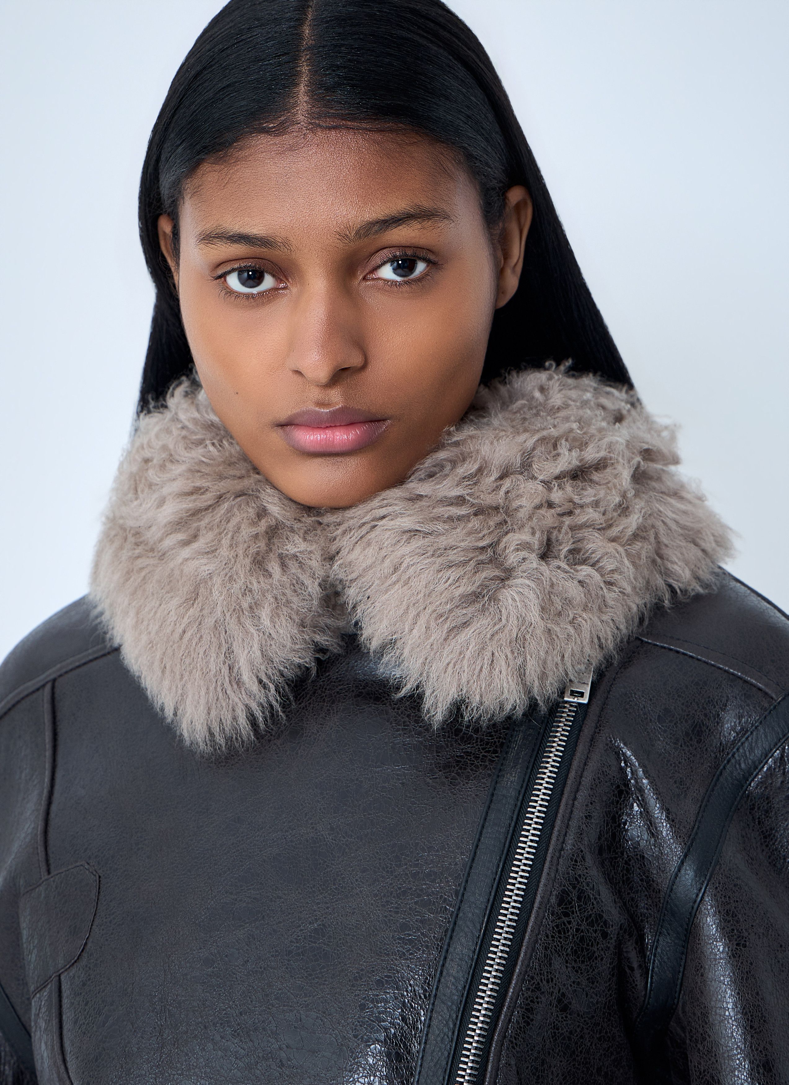 Acne Studios Leather Shearling Jacket Size S / US 4 / IT 40 - 5 Thumbnail