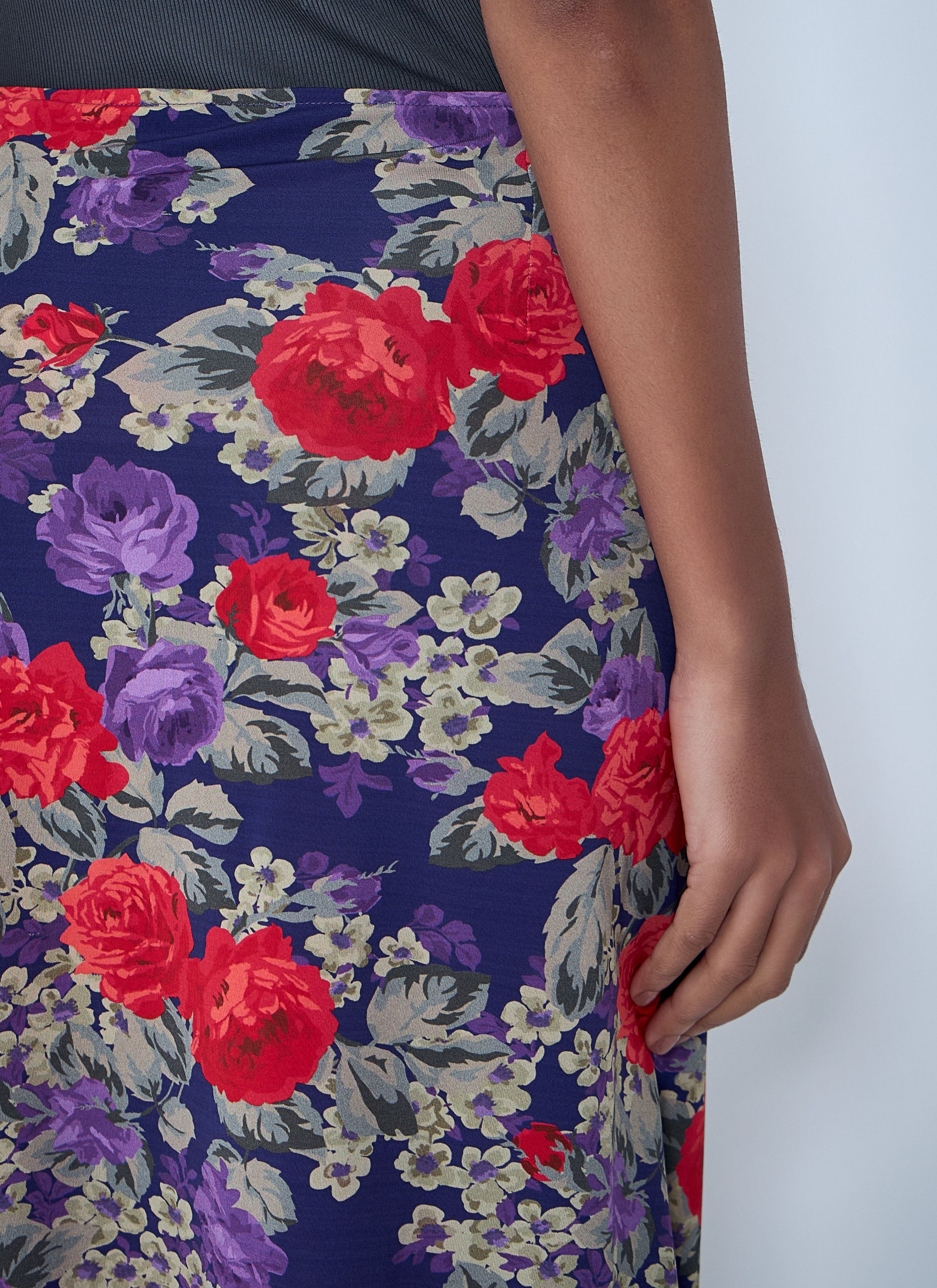 Acne Studios Floral Print Layered Skirt Pants Size 27" / US 4 / IT 40 - 6 Thumbnail