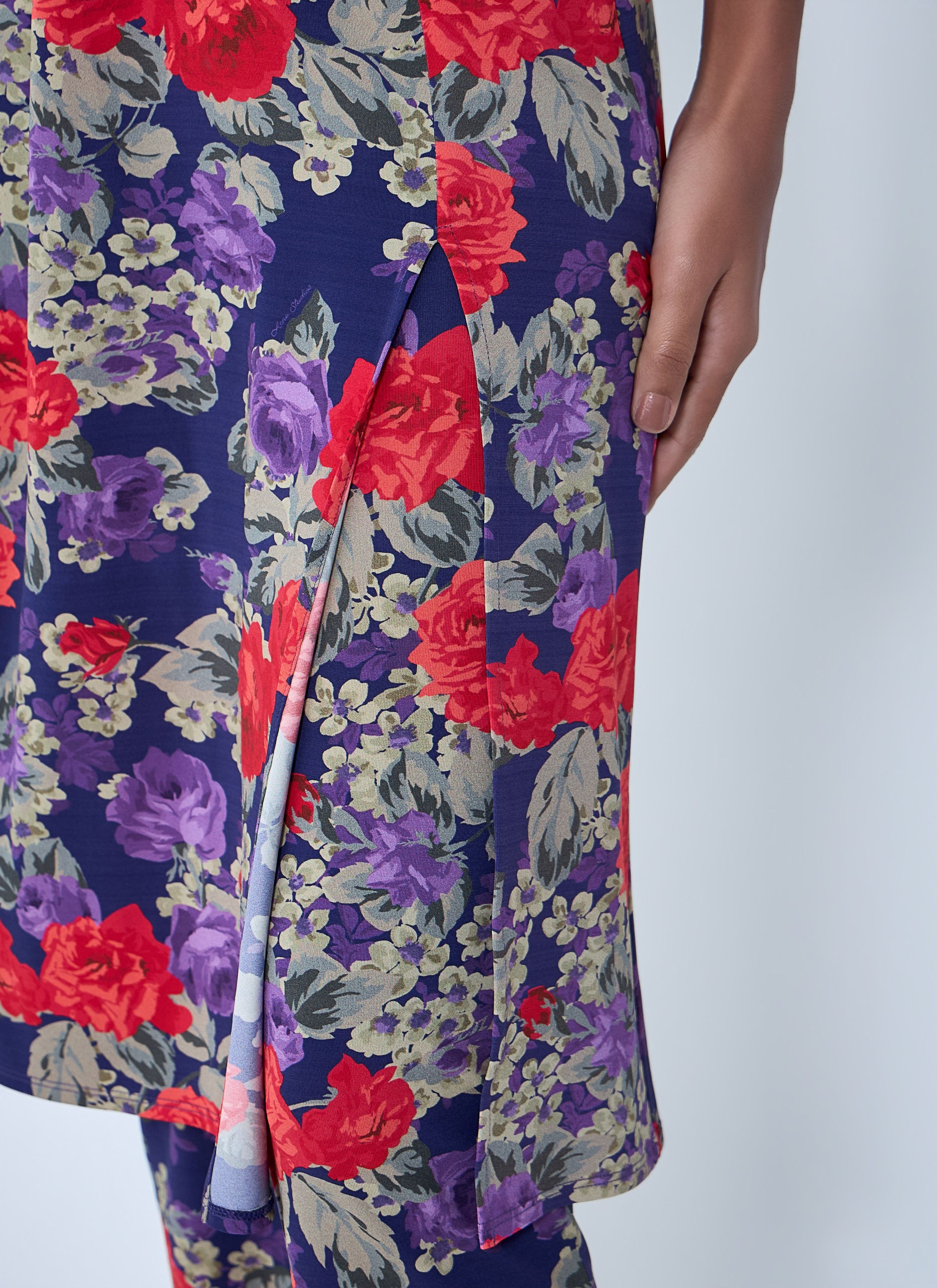 Acne Studios Floral Print Layered Skirt Pants Size 27" / US 4 / IT 40 - 5 Thumbnail