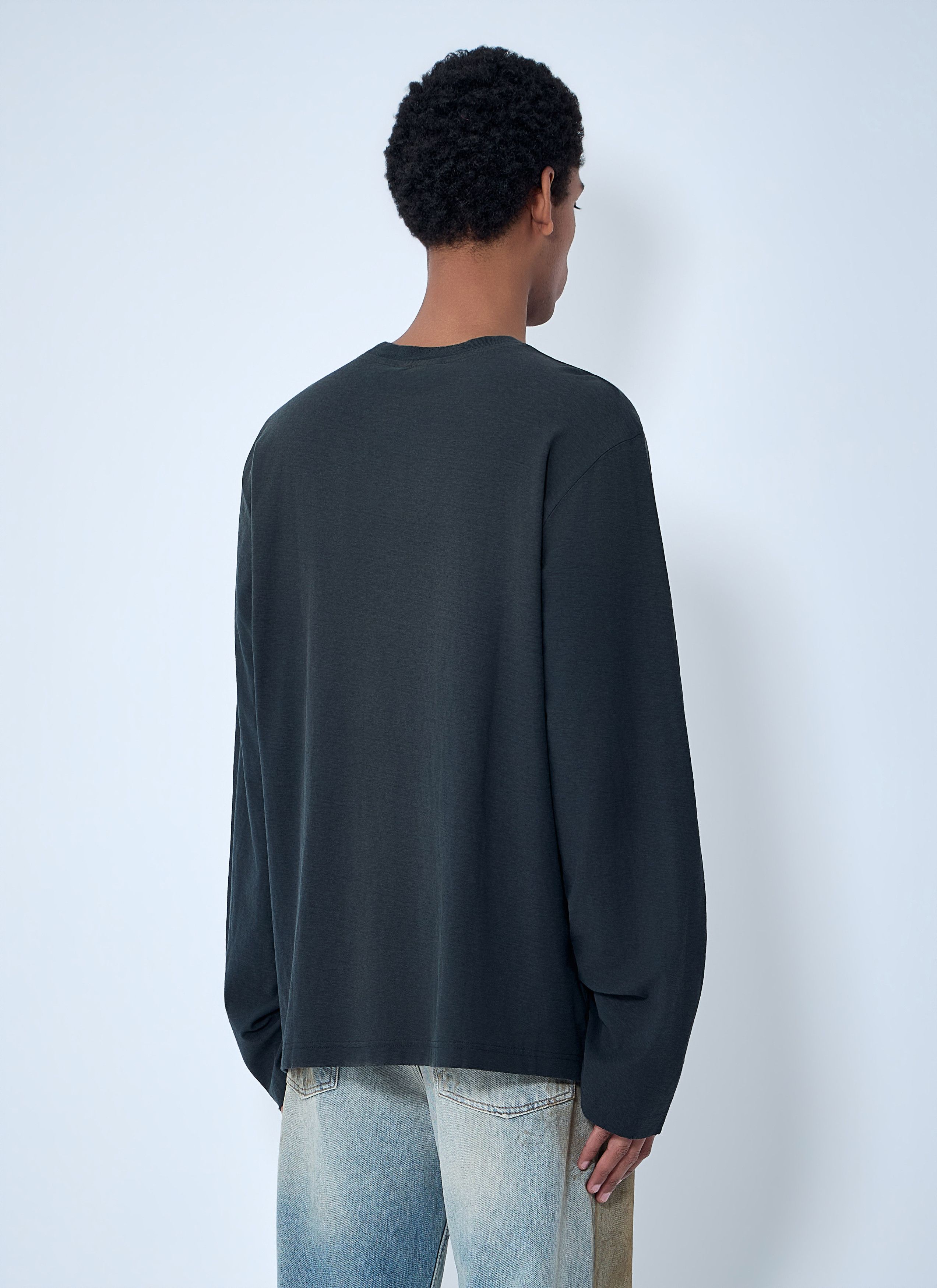 Acne Studios Long Sleeve Cotton Jersey T-Shirt Size US M / EU 48-50 / 2 - 4 Thumbnail