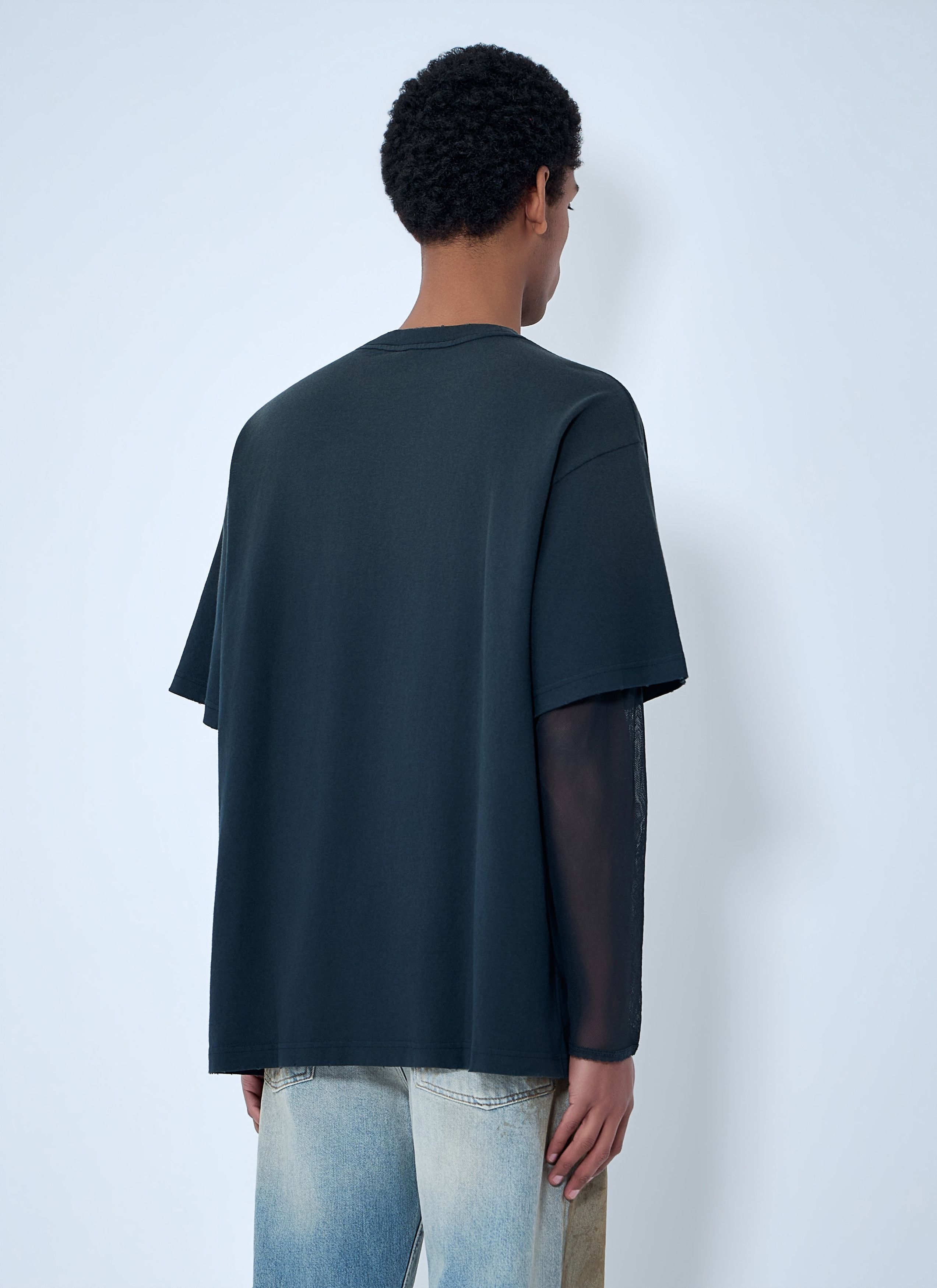 Acne Studios Layered Logo Embellished T-shirt Size US M / EU 48-50 / 2 - 5 Thumbnail