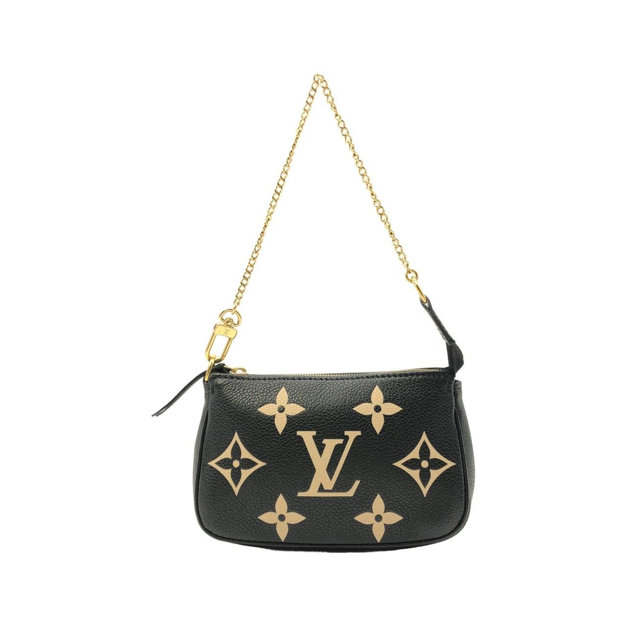 Louis Vuitton Louis Vuitton Louis Vuitton Bicolor Monogram Empreinte Accessory Pouch Leather Vanity Bag M80732 DUTY FREE for USA Size ONE SIZE - 2 Thumbnail