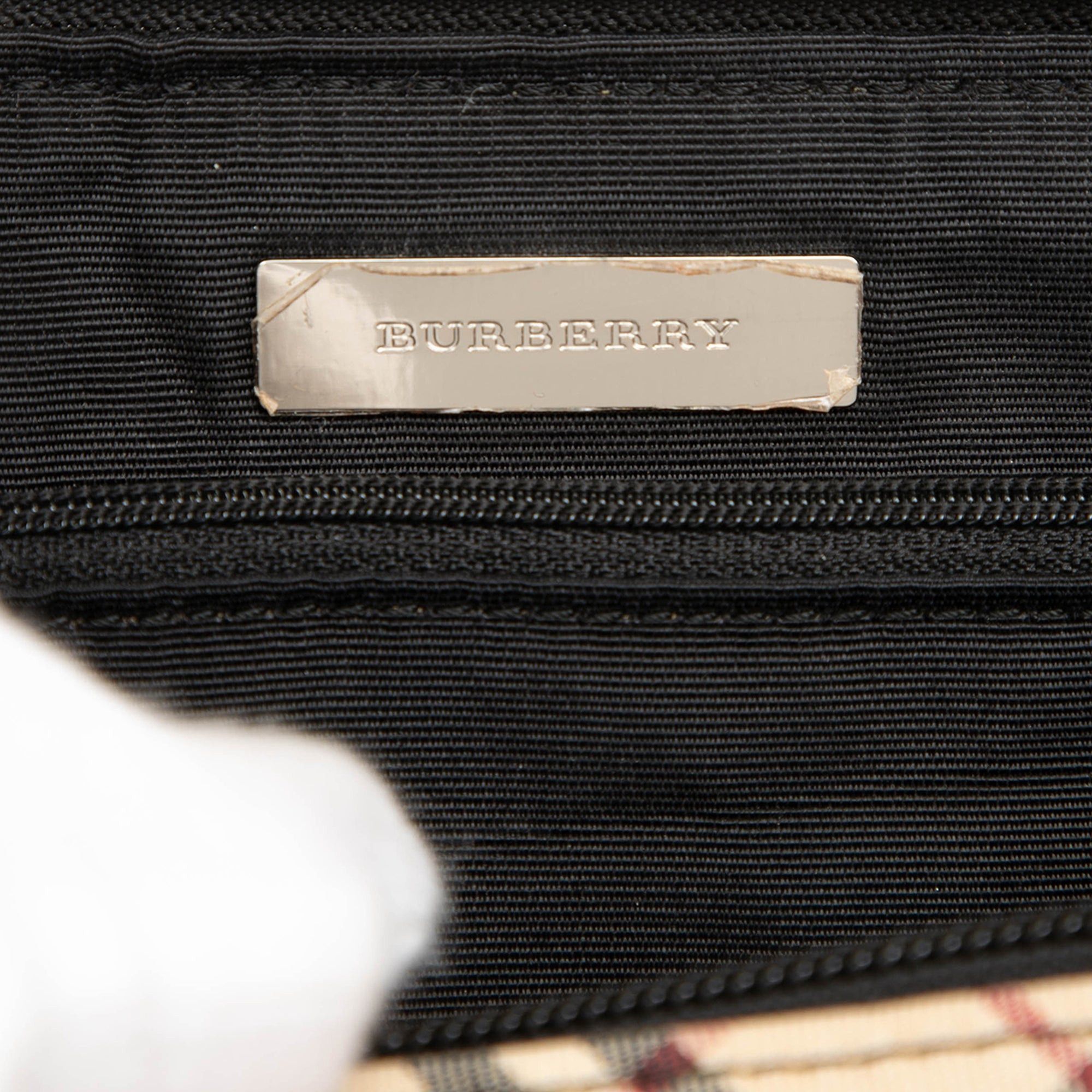 Burberry Nova Check Canvas Handbag Size ONE SIZE - 5 Thumbnail