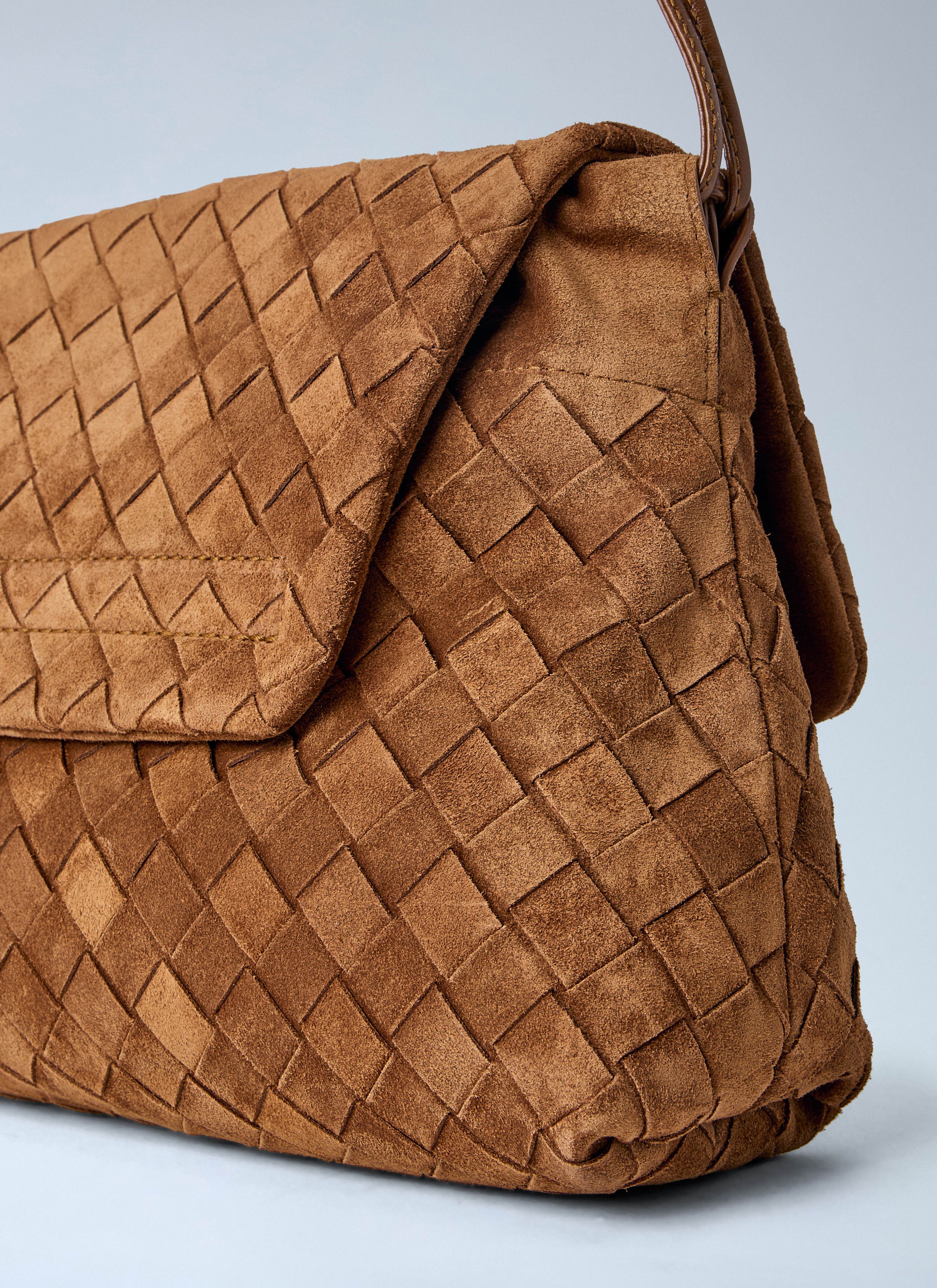 Bottega Veneta Giorno Suede Shoulder Bag Size ONE SIZE - 3 Thumbnail