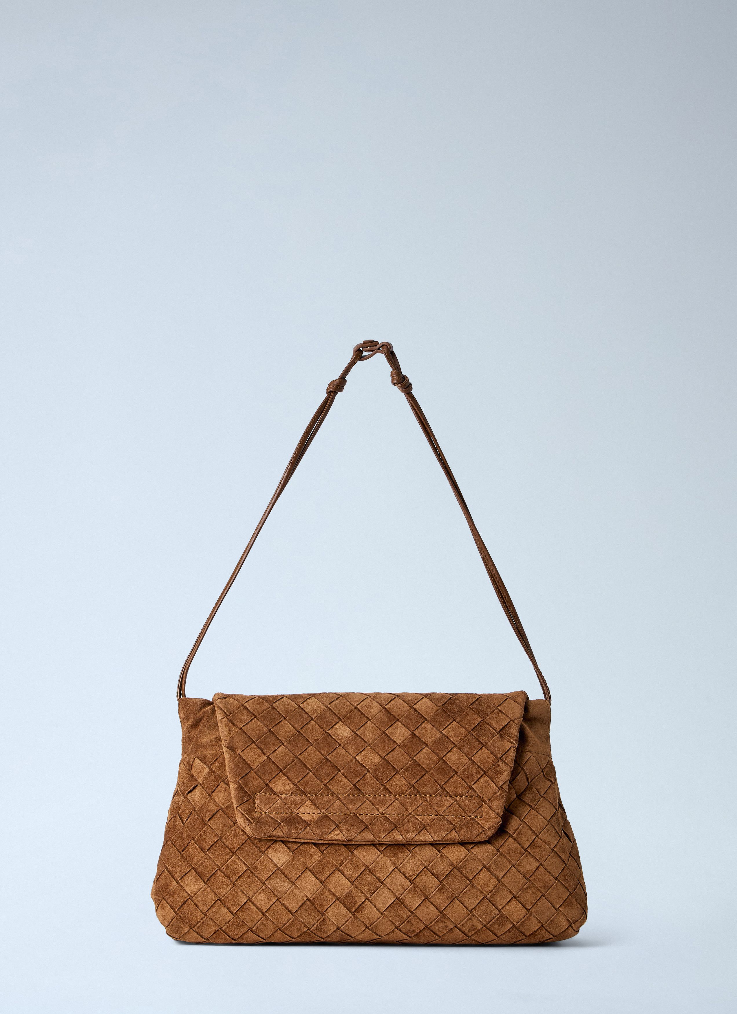 Bottega Veneta Giorno Suede Shoulder Bag Size ONE SIZE - 2 Thumbnail