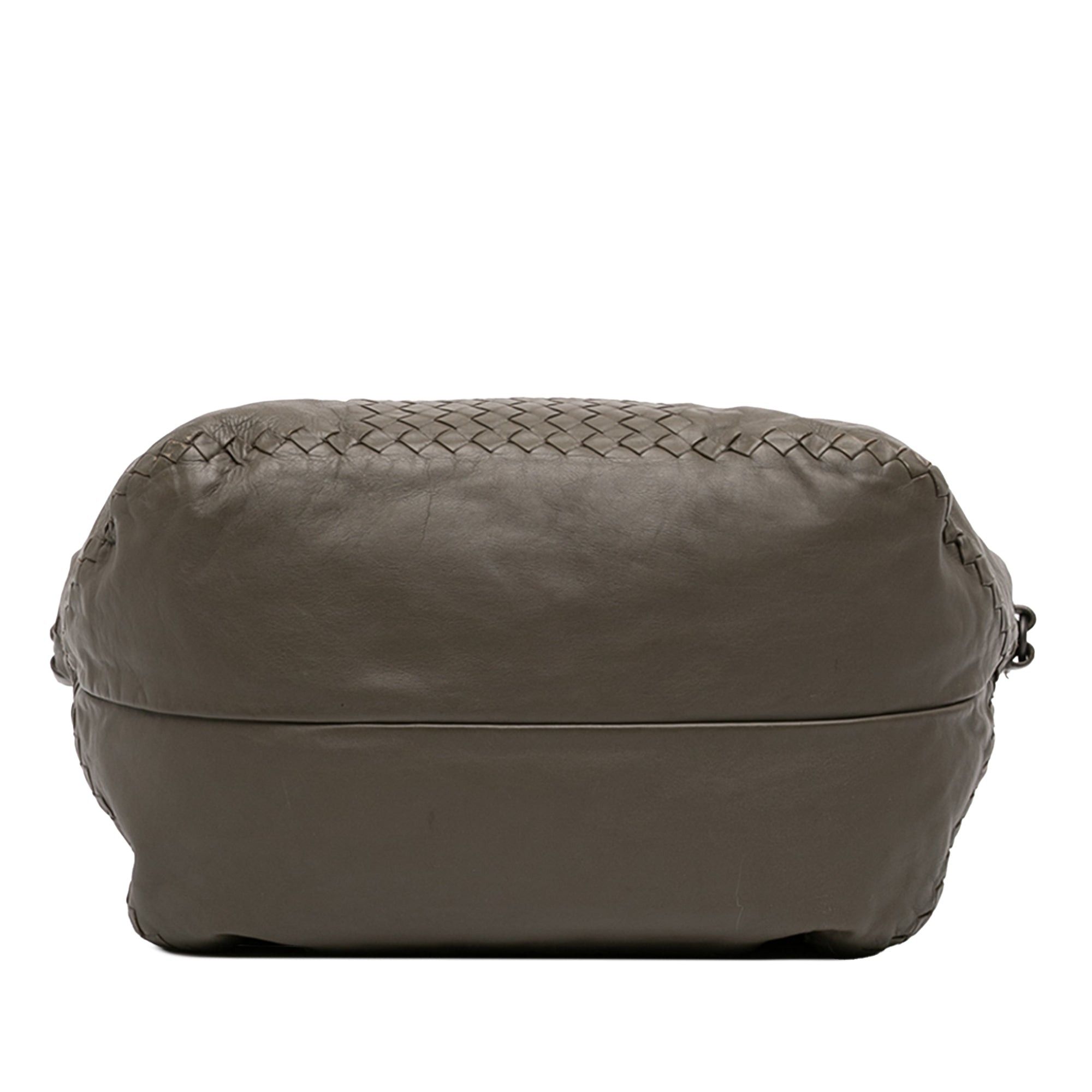 Bottega Veneta Intrecciato Trimmed Nappa Satchel Size ONE SIZE - 3 Thumbnail
