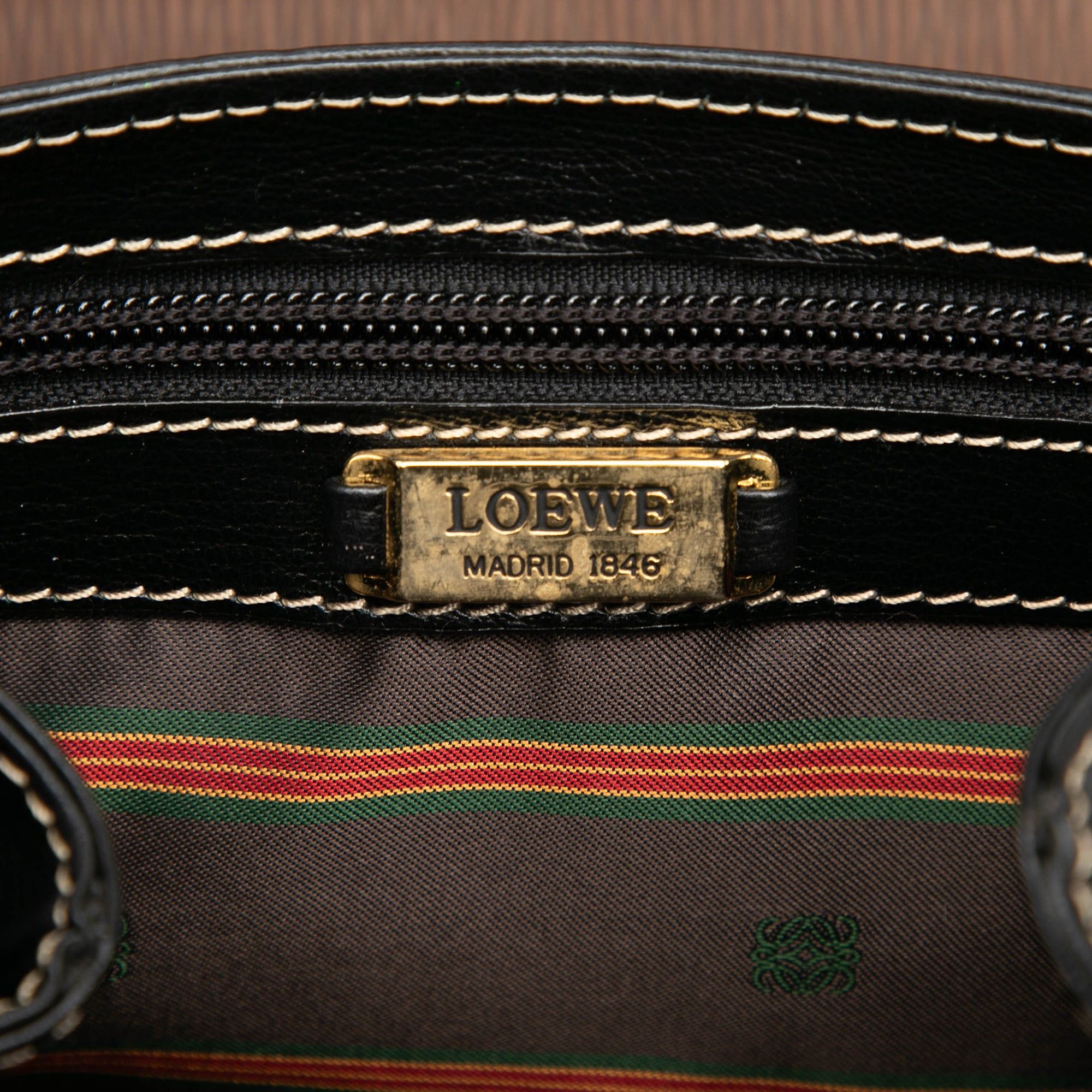 Loewe Leather Velazquez Twist Satchel Size ONE SIZE - 5 Thumbnail