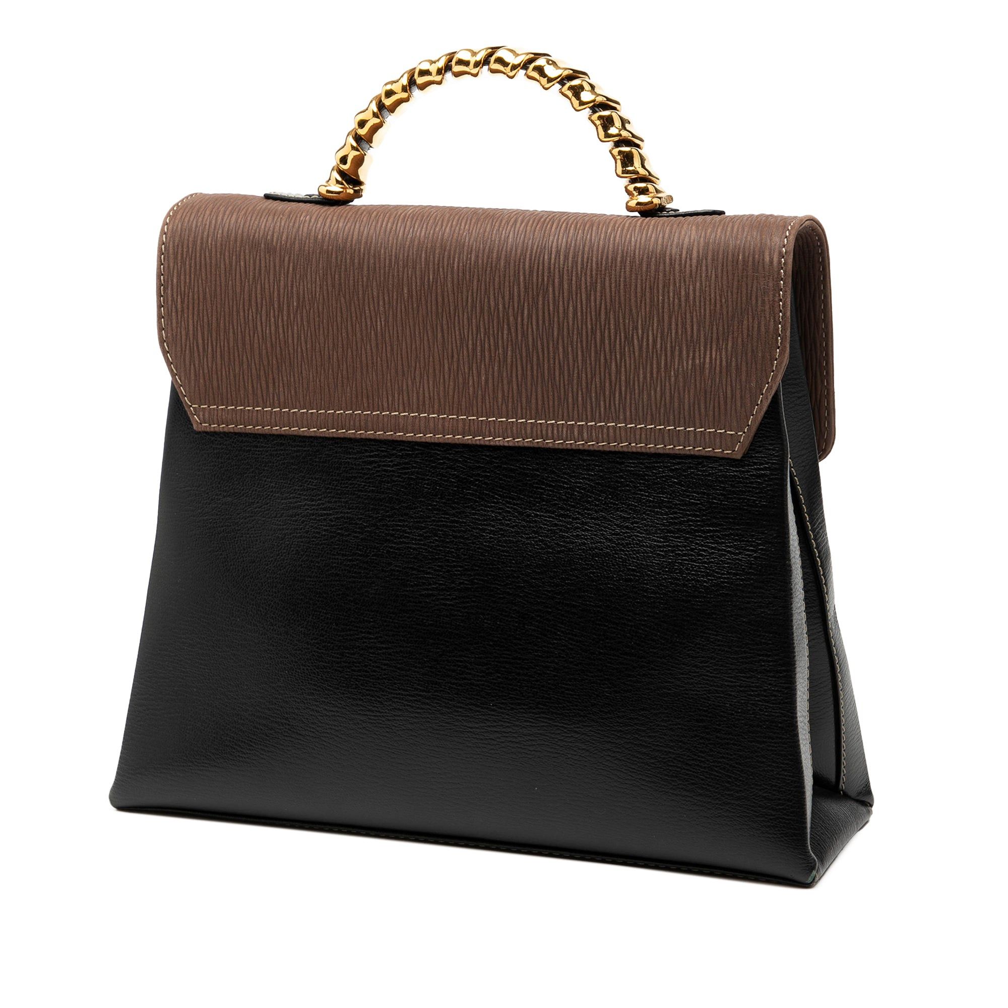Loewe Leather Velazquez Twist Satchel Size ONE SIZE - 2 Thumbnail