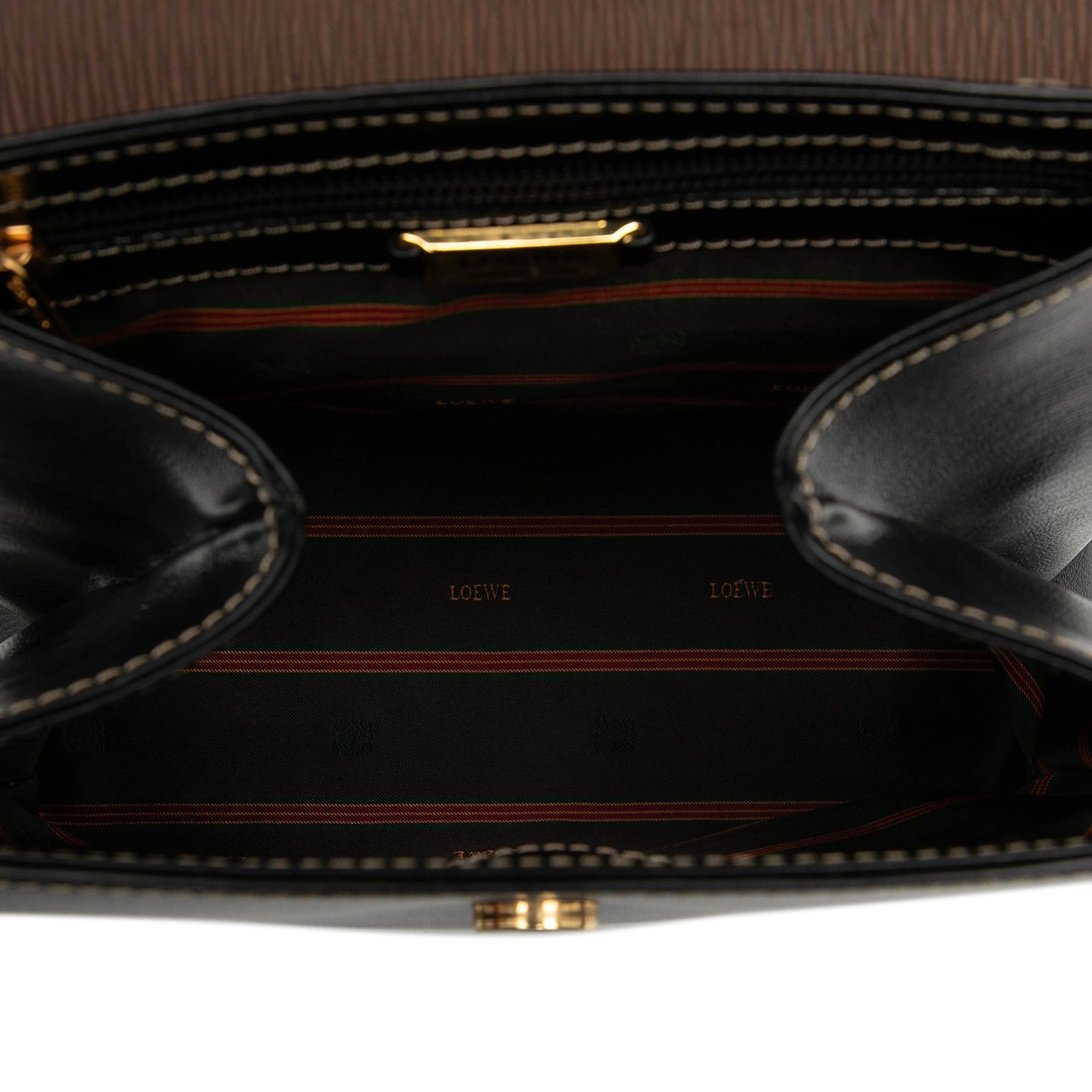 Loewe Leather Velazquez Twist Satchel Size ONE SIZE - 4 Thumbnail