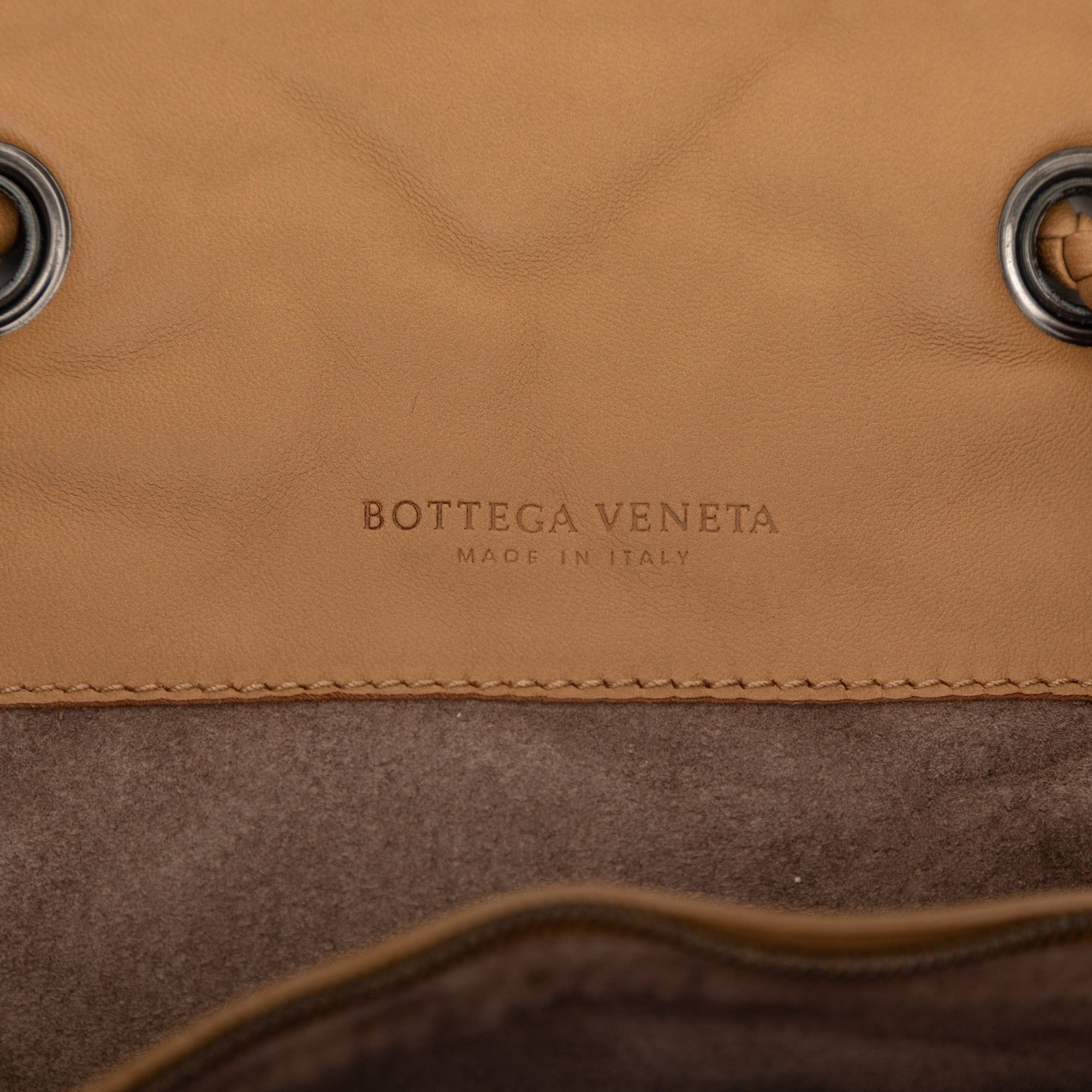 Bottega Veneta Intrecciato Trimmed Leather Croisette Drawstring Tote Size ONE SIZE - 5 Thumbnail