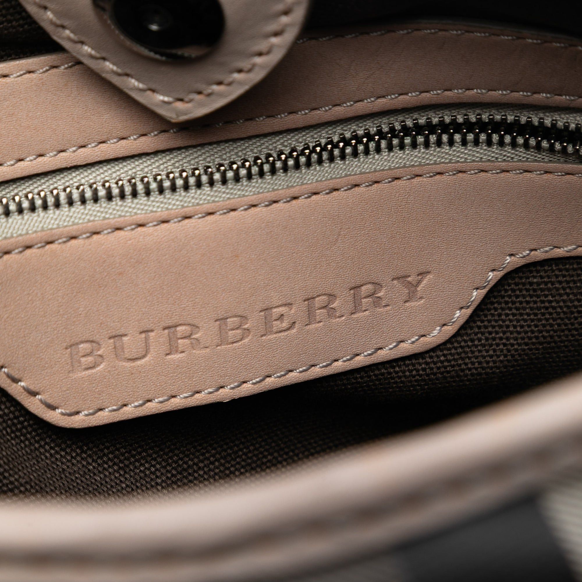 Burberry Small Smoke Check Coated Canvas Northfield Satchel Size ONE SIZE - 5 Thumbnail