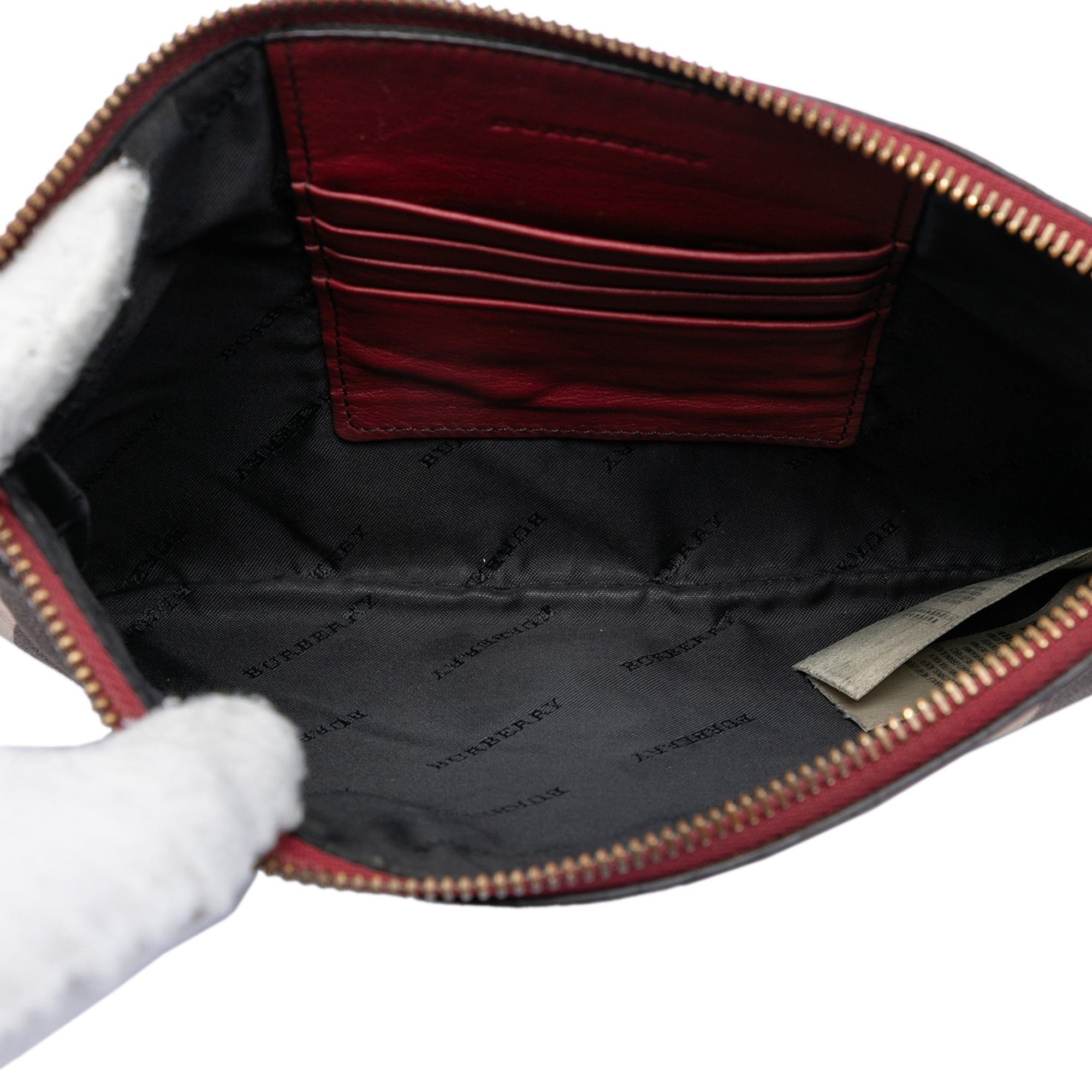Burberry House Check Canvas Derby Peyton Crossbody Size ONE SIZE - 4 Thumbnail