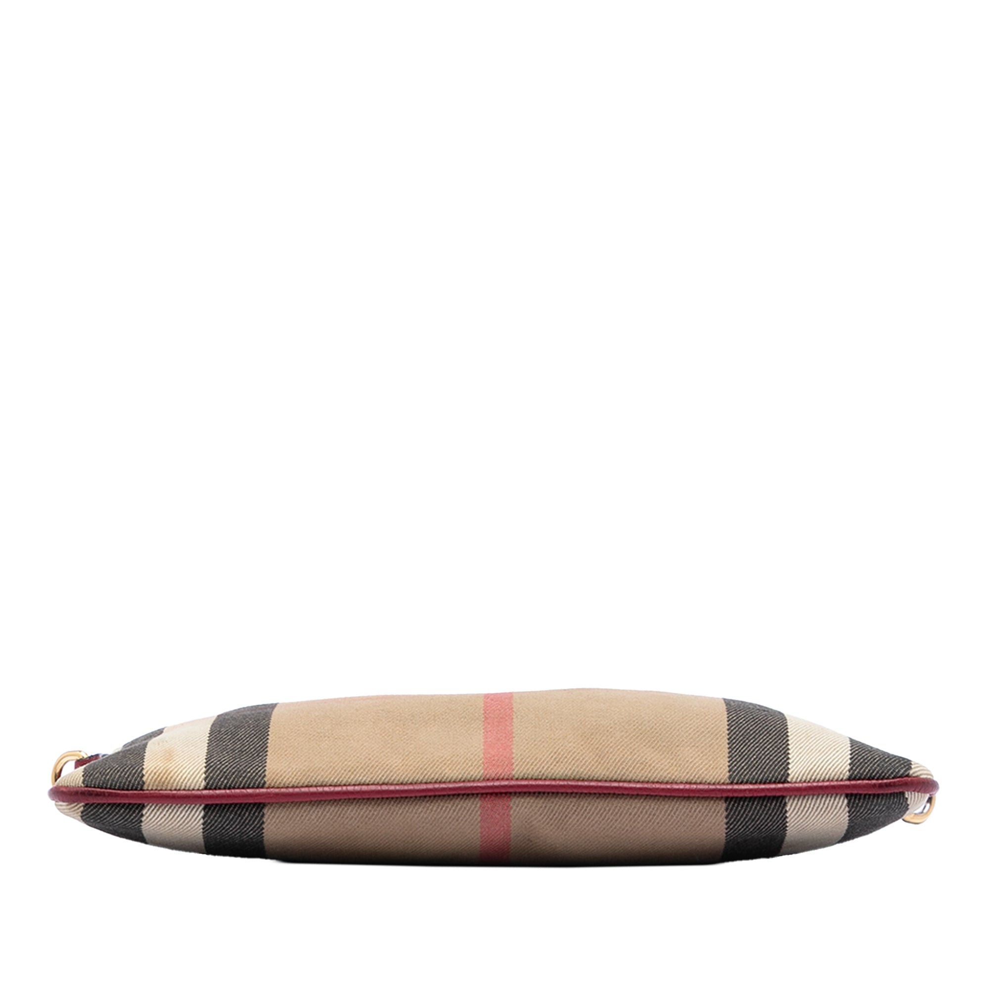 Burberry House Check Canvas Derby Peyton Crossbody Size ONE SIZE - 3 Thumbnail