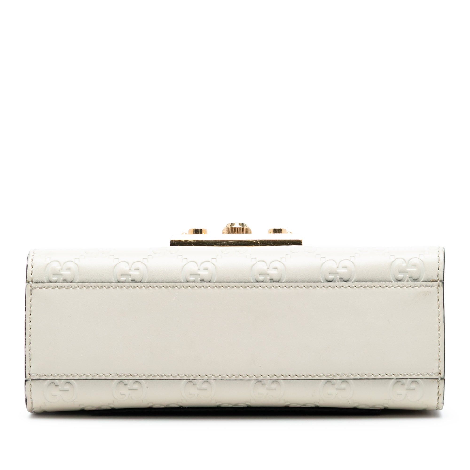 Gucci Small Guccissima Padlock Shoulder Bag Size ONE SIZE - 3 Thumbnail
