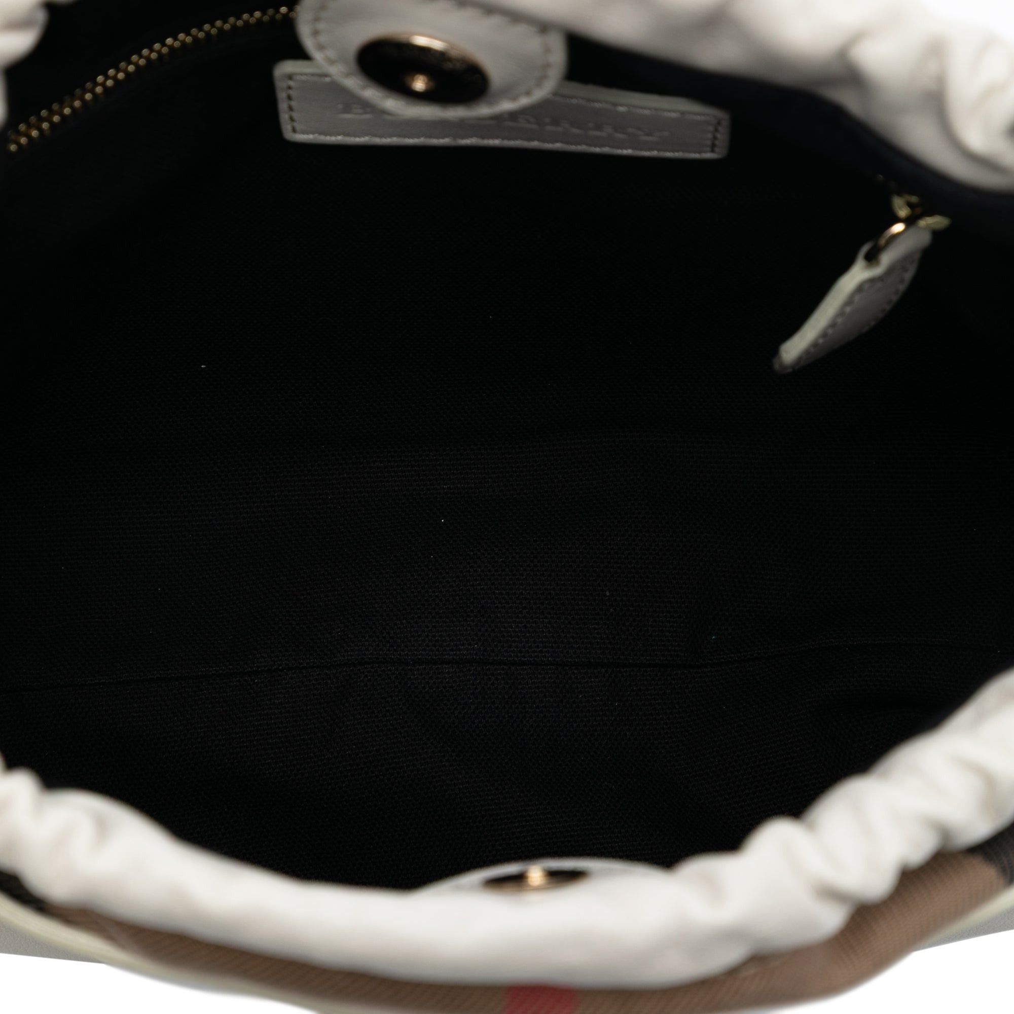 Burberry House Check Canvas and Calfskin Little Crush Crossbody Size ONE SIZE - 4 Thumbnail