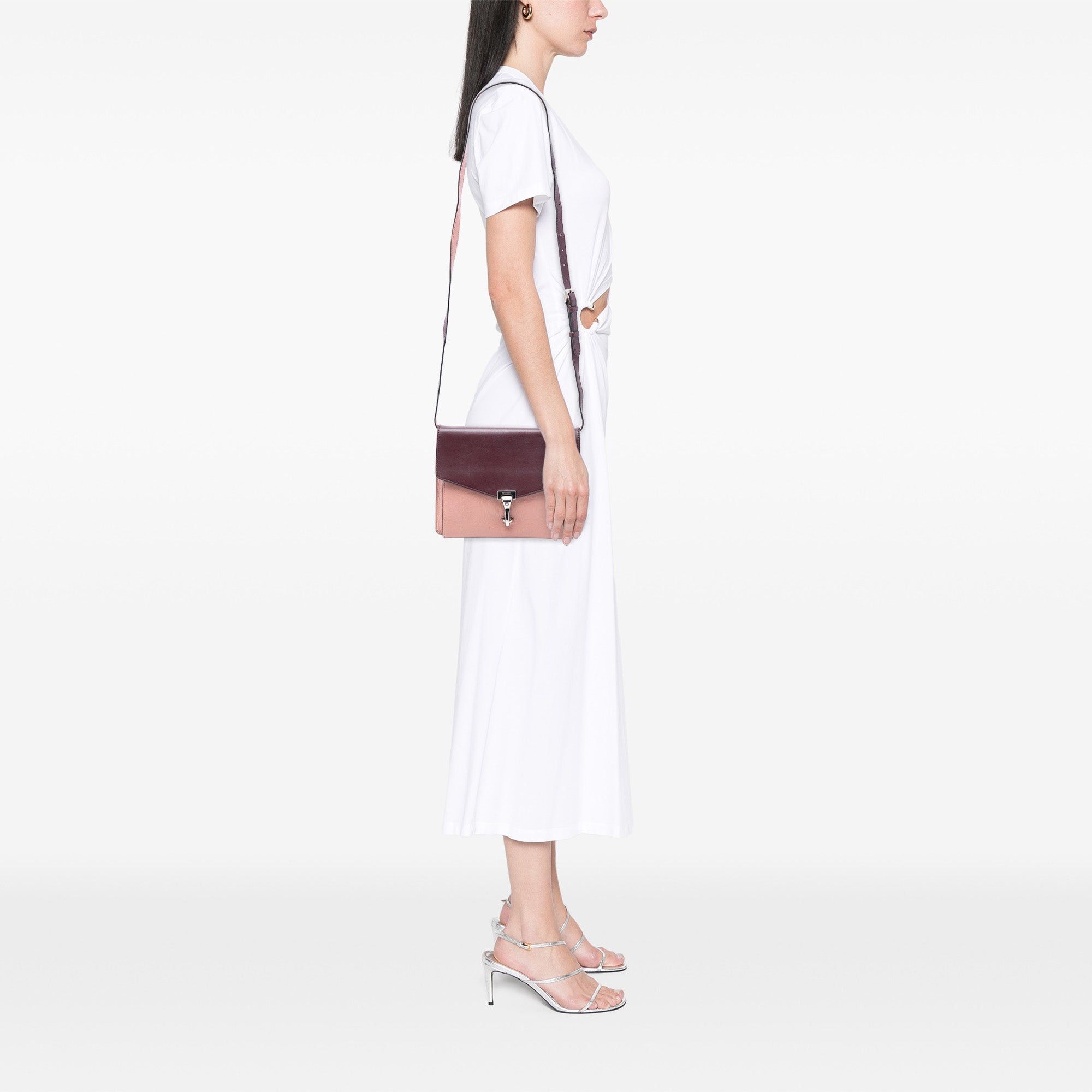 Burberry Bicolor Leather Macken Crossbody Size ONE SIZE - 7 Thumbnail