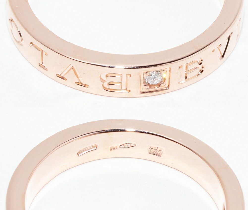 Bvlgari Bvlgari Bvlgari B.zero1 Au750 Diamond Ring Size 19 Precious Metal Ring AN854185 DUTY FREE for USA Size ONE SIZE - 4 Thumbnail