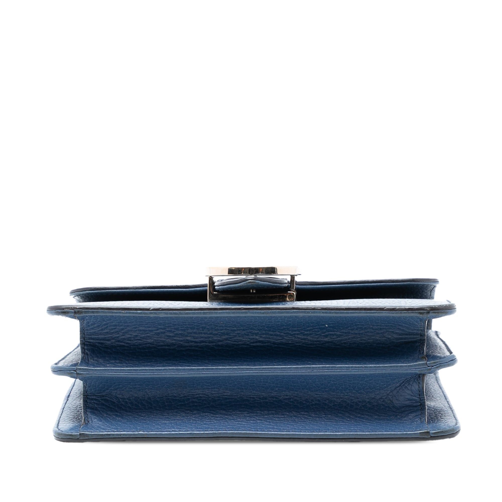 Gucci Small Dollar Calfskin Interlocking G Crossbody Size ONE SIZE - 3 Thumbnail