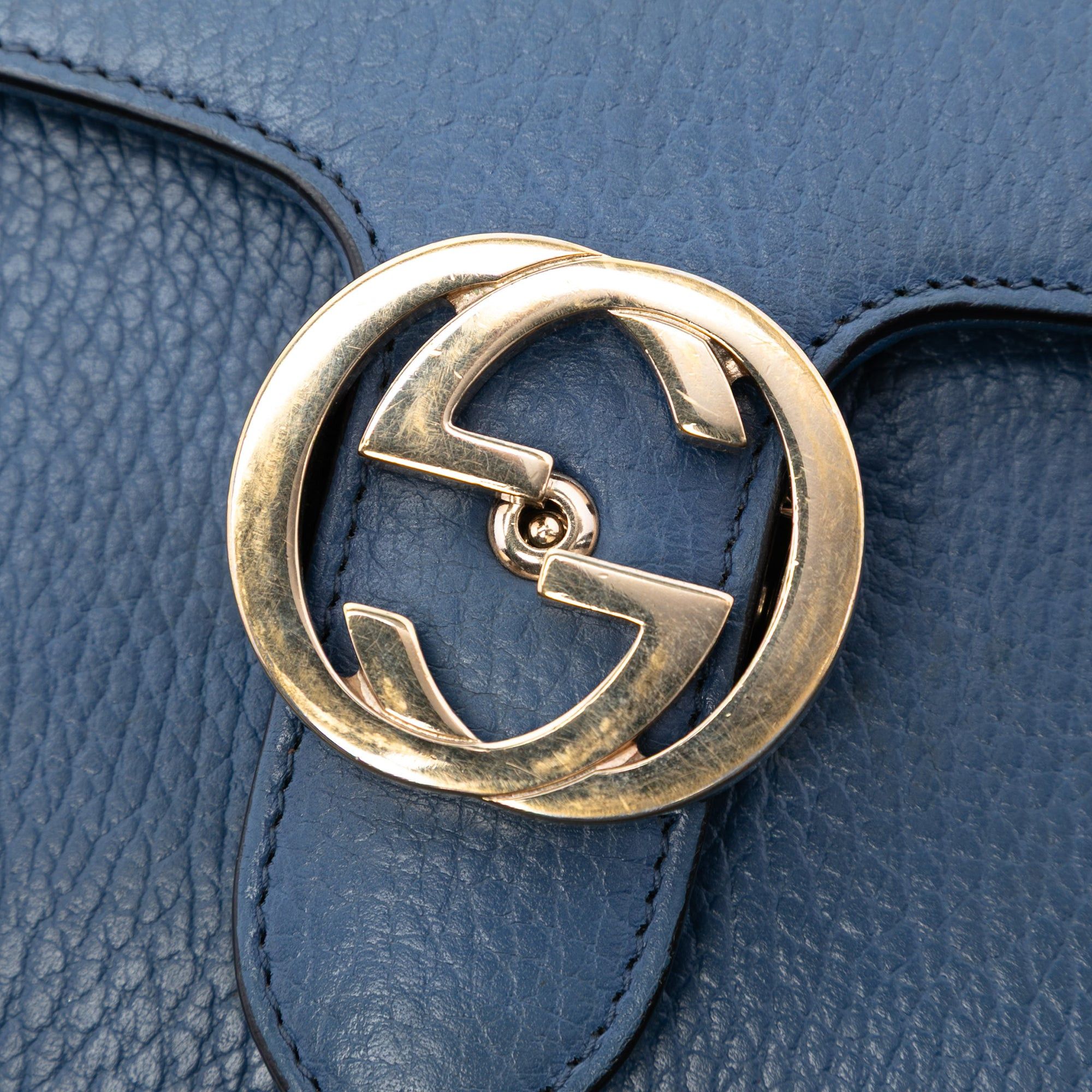 Gucci Small Dollar Calfskin Interlocking G Crossbody Size ONE SIZE - 6 Thumbnail