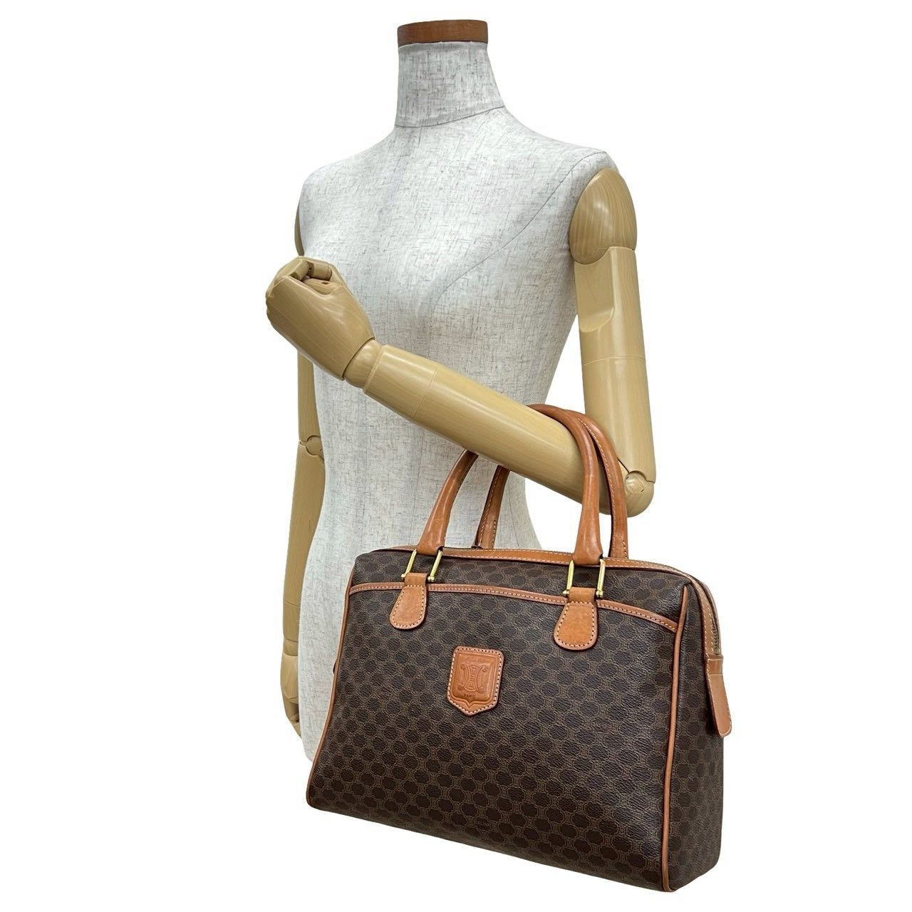 Celine Celine Celine Macadam Blazon PVC Leather Handbag Leather Handbag DUTY FREE for USA Size ONE SIZE - 3 Thumbnail