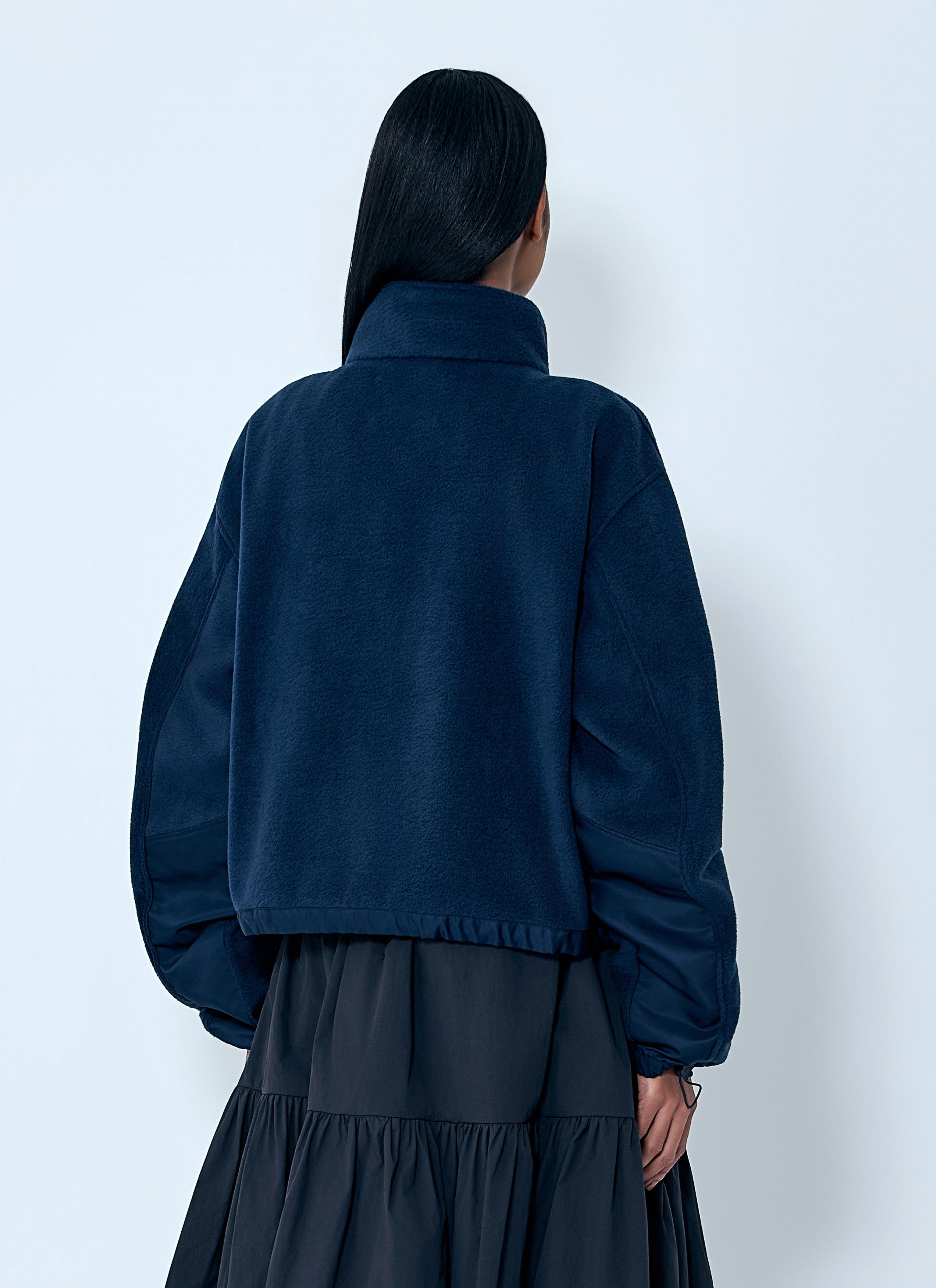 Cecilie Bahnsen High-Neck Fleece Pullover Size XS / US 0-2 / IT 36-38 - 4 Thumbnail
