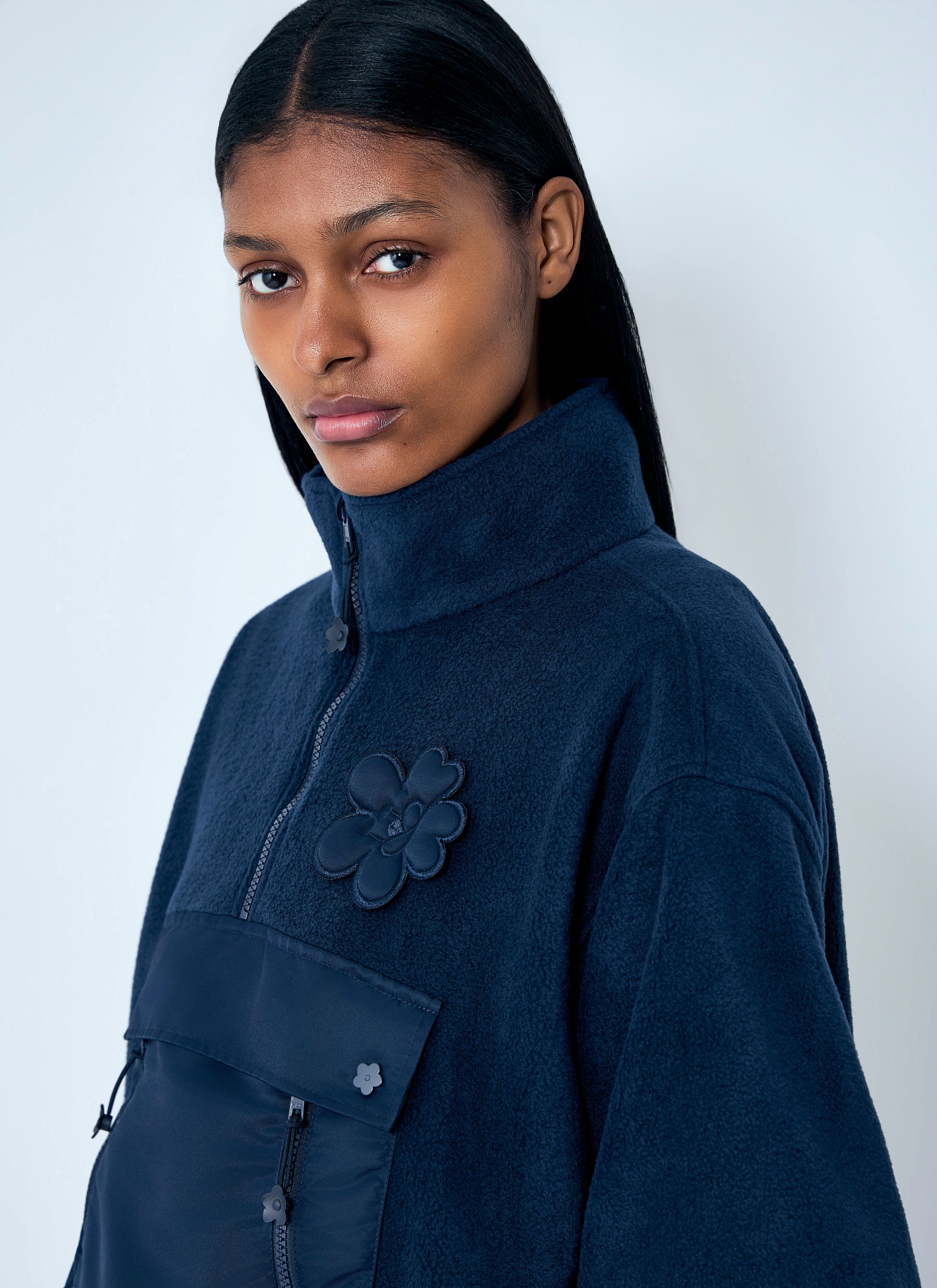 Cecilie Bahnsen High-Neck Fleece Pullover Size XS / US 0-2 / IT 36-38 - 5 Thumbnail