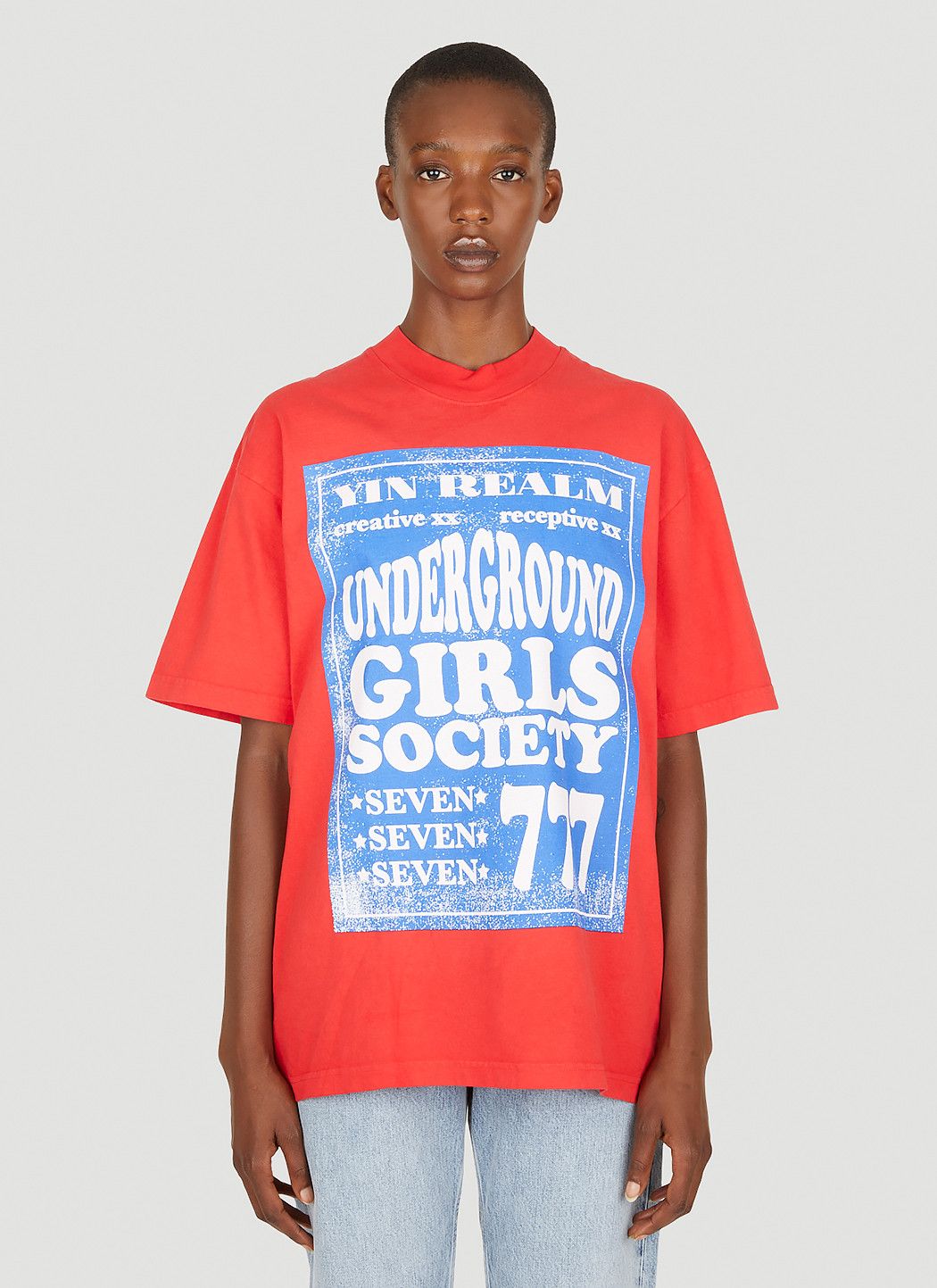 Come Tees Underground Girls Society Raver T-Shirt Size S / US 4 / IT 40 - 5 Thumbnail