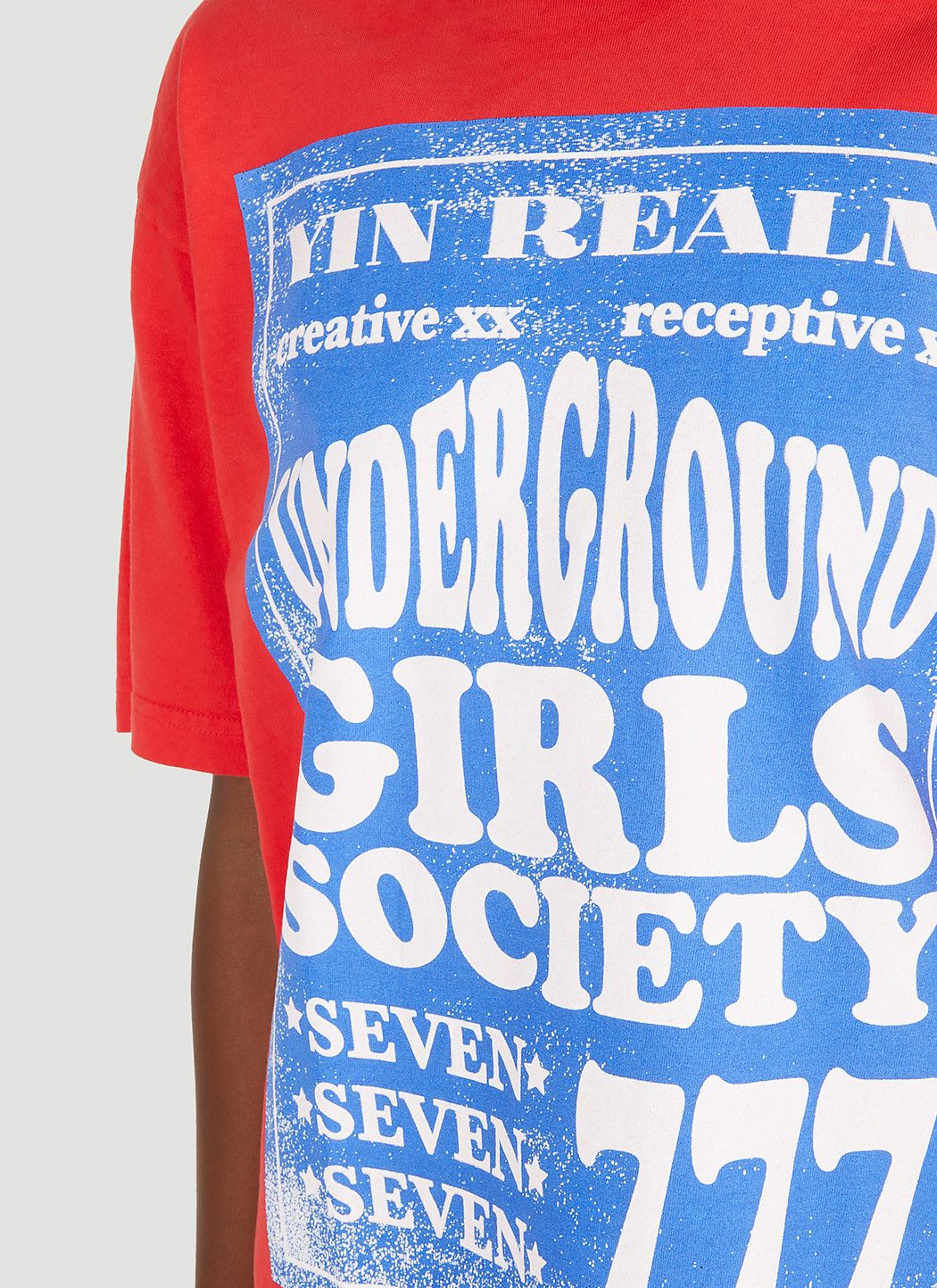 Come Tees Underground Girls Society Raver T-Shirt Size S / US 4 / IT 40 - 7 Thumbnail
