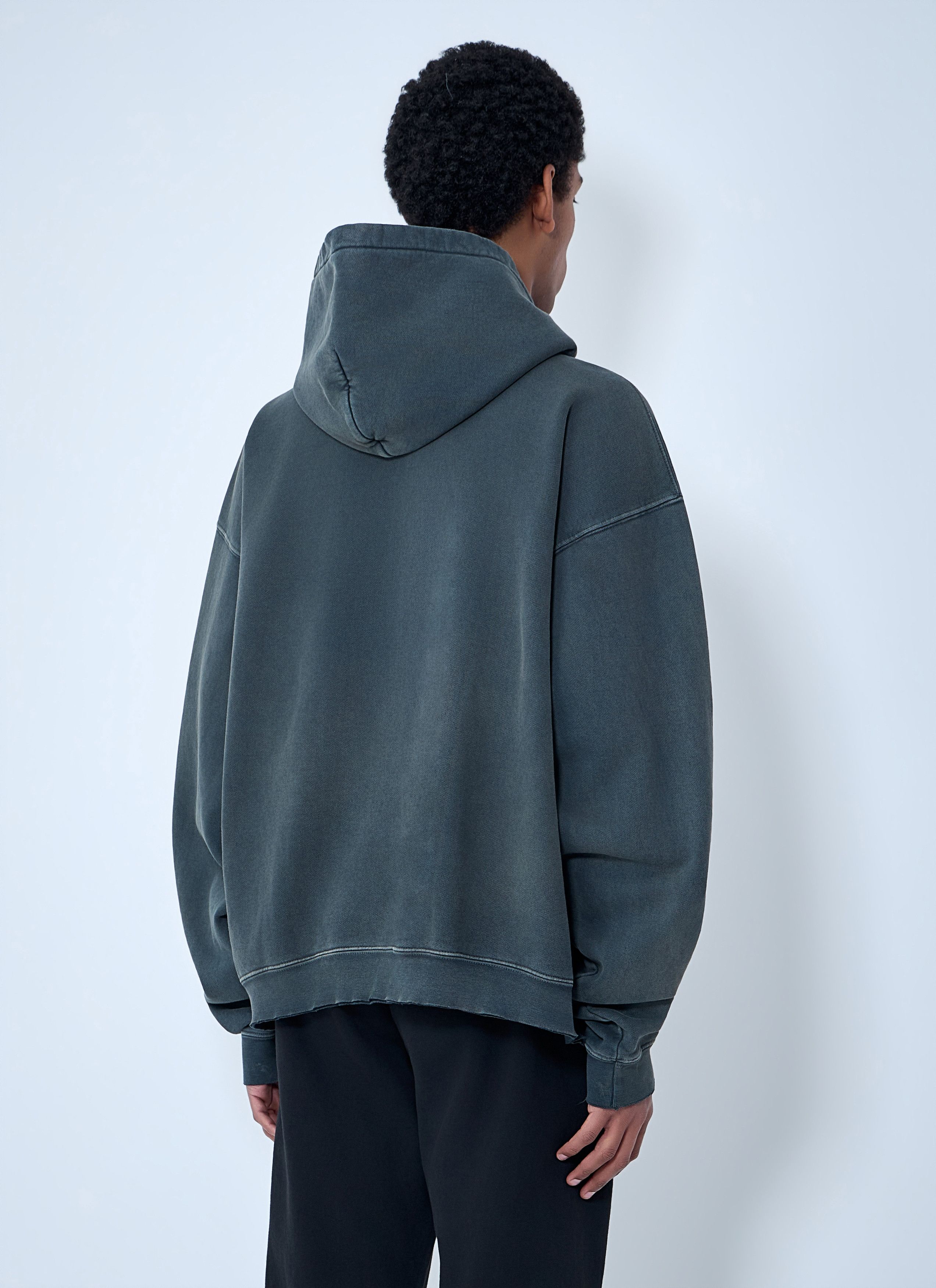Gallery Dept. Oversized Cotton-Blend Hooded Sweatshirt Size US XXL / EU 58 / 5 - 4 Thumbnail