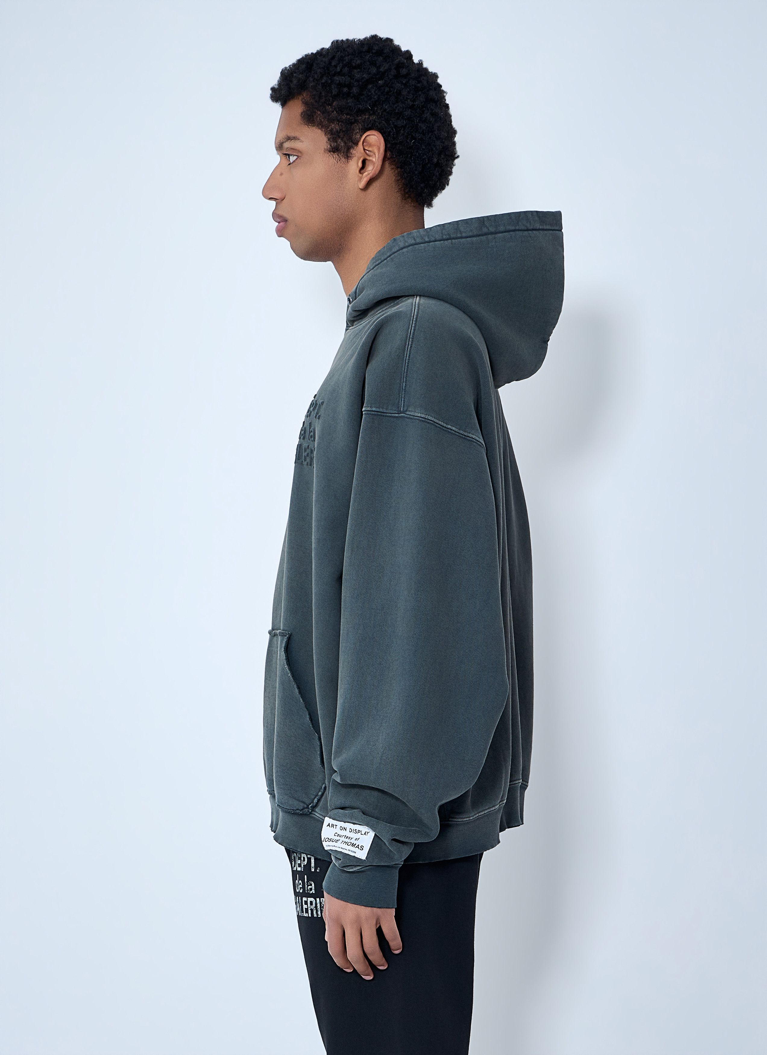 Gallery Dept. Oversized Cotton-Blend Hooded Sweatshirt Size US XXL / EU 58 / 5 - 3 Thumbnail