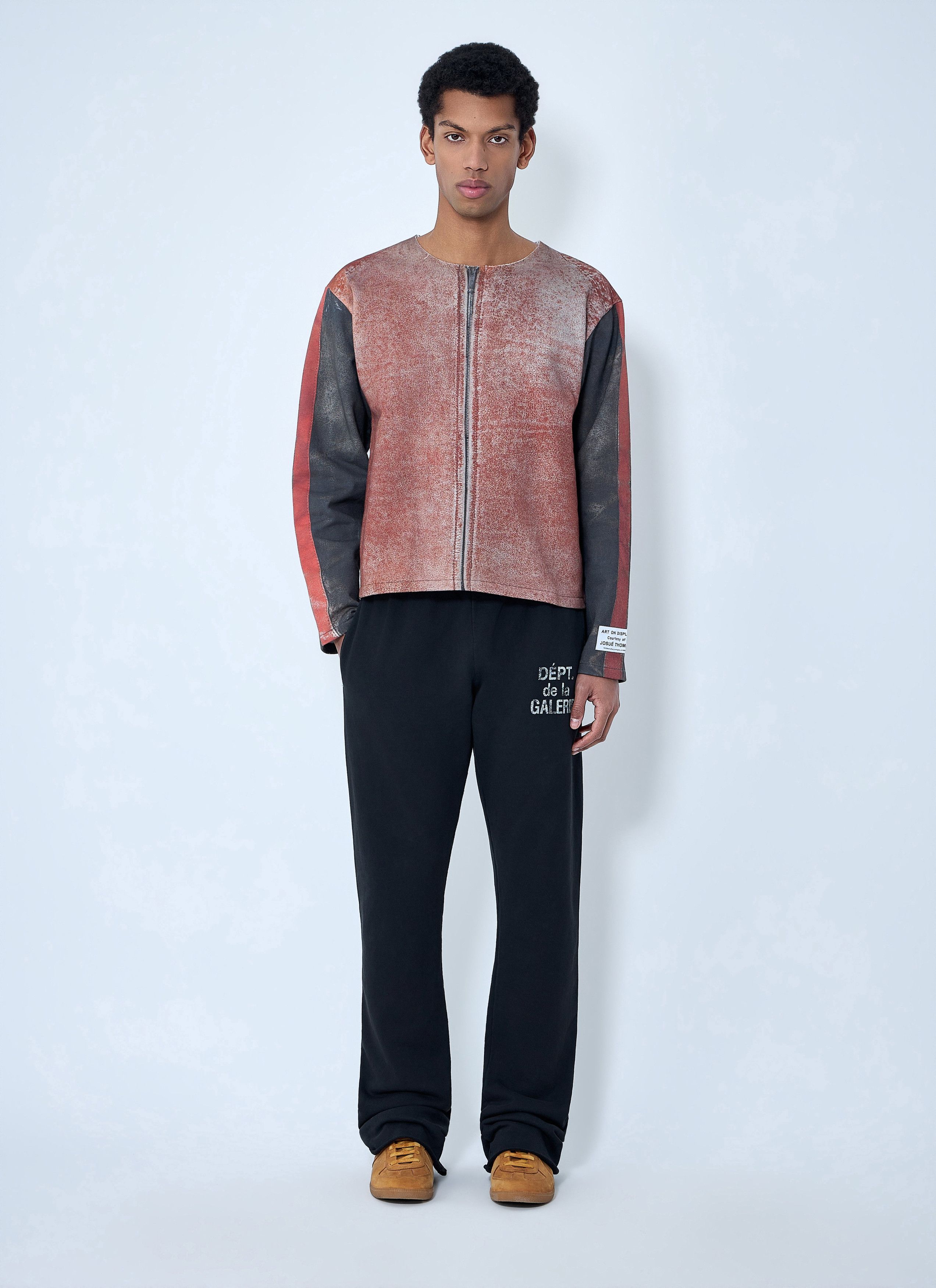 Gallery Dept. Raw-Edge Zip-Print Top Size US XS / EU 42 / 0 - 2 Thumbnail