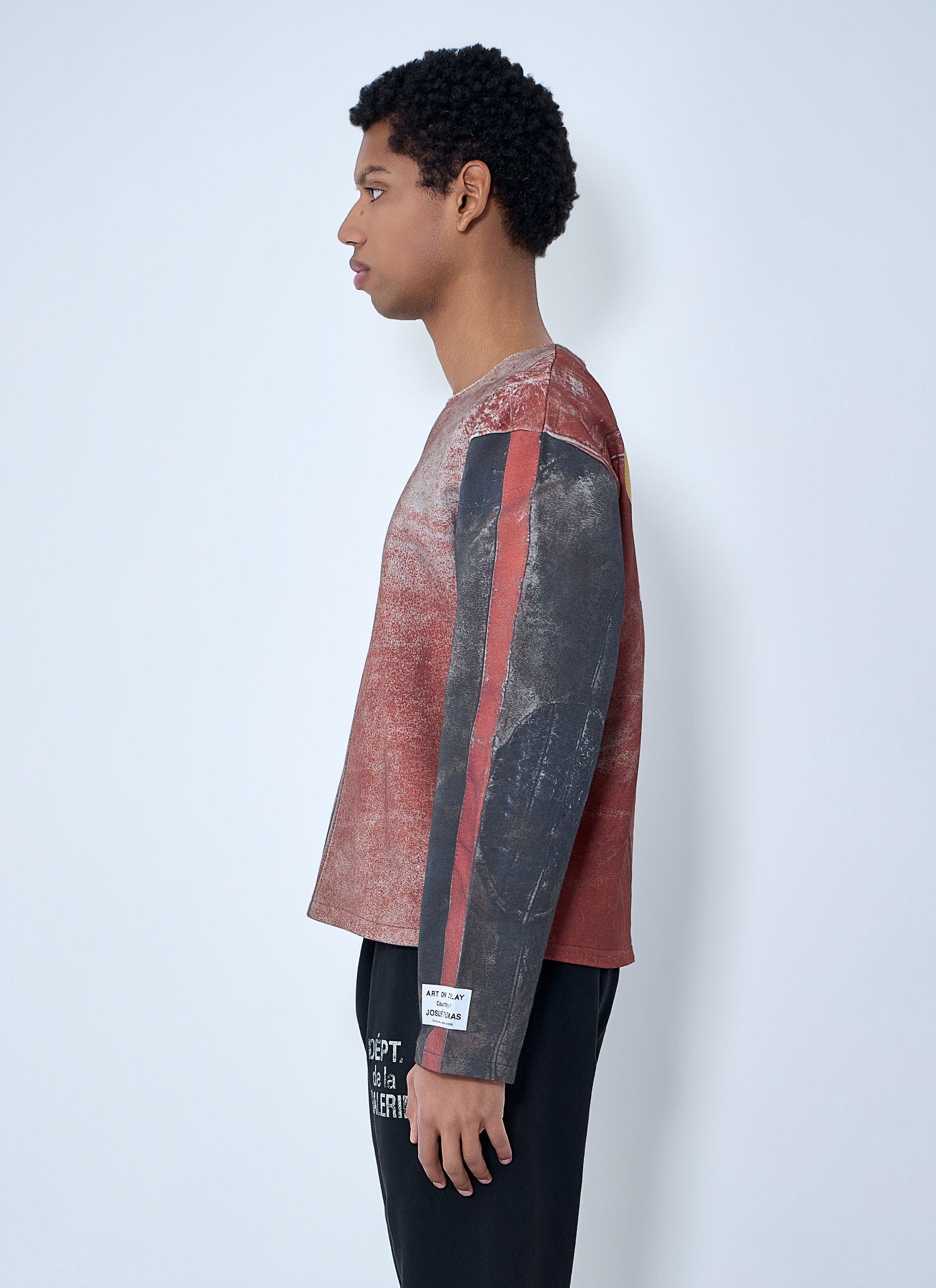 Gallery Dept. Raw-Edge Zip-Print Top Size US XS / EU 42 / 0 - 3 Thumbnail