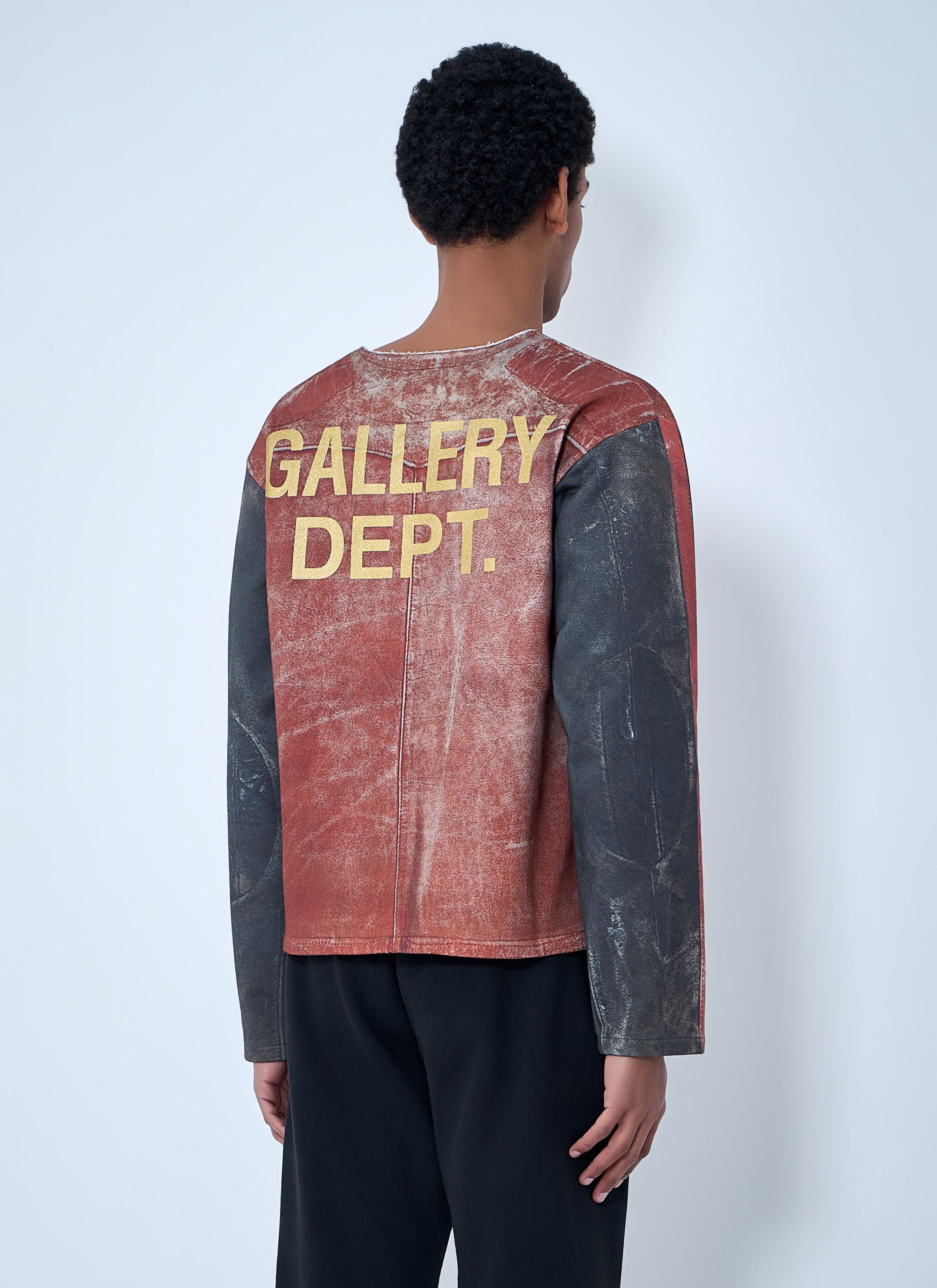 Gallery Dept. Raw-Edge Zip-Print Top Size US XXL / EU 58 / 5 - 4 Thumbnail