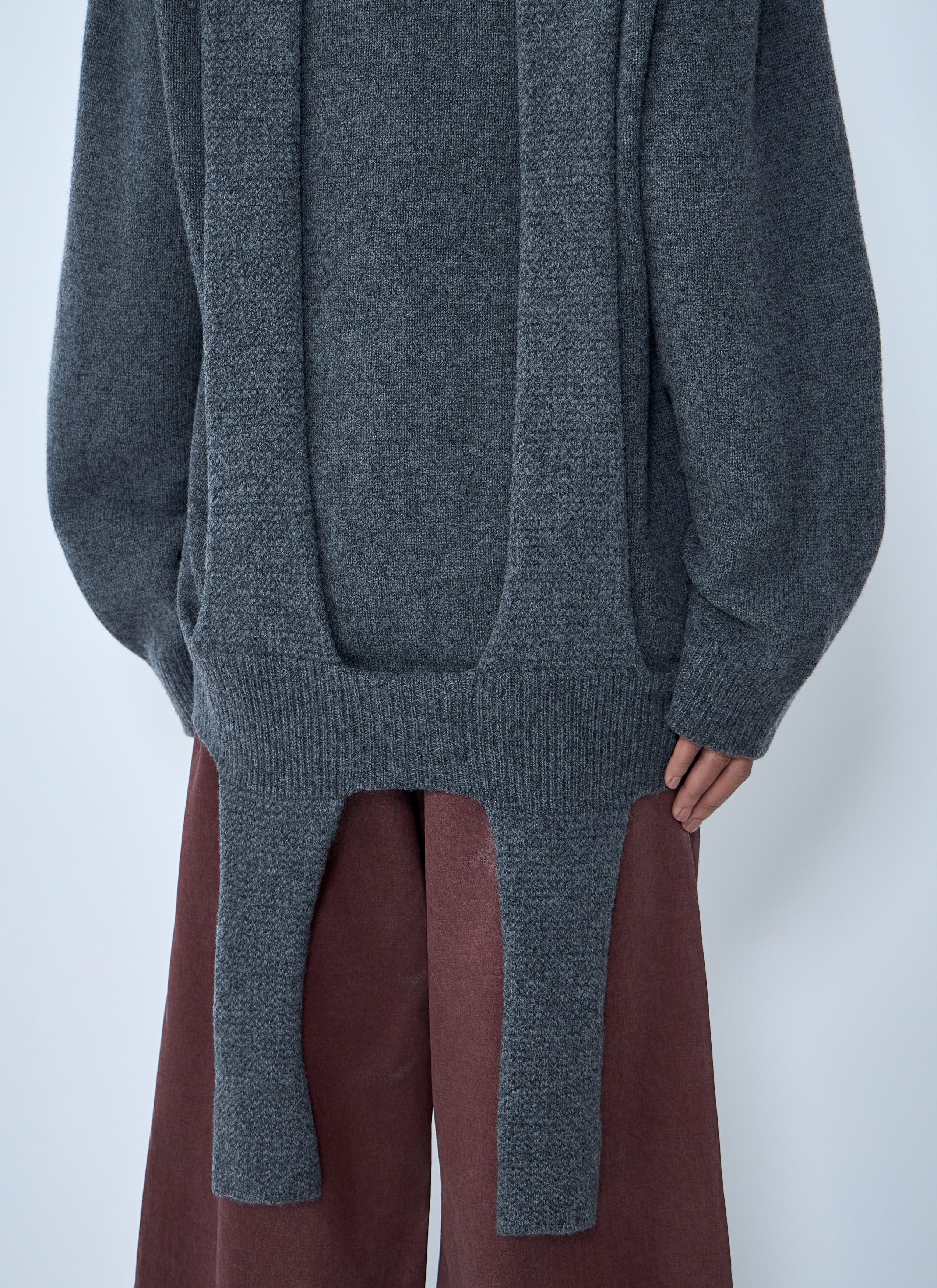 Issey Miyake Oversized Knit Sweater Size M / US 6-8 / IT 42-44 - 6 Thumbnail