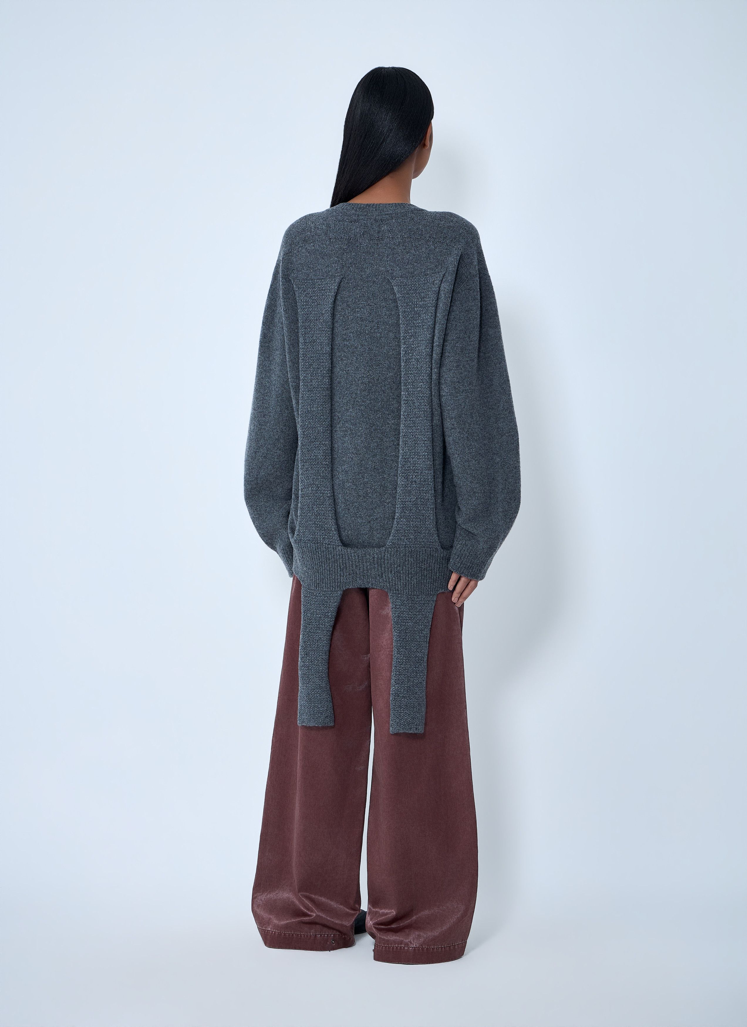 Issey Miyake Oversized Knit Sweater Size M / US 6-8 / IT 42-44 - 4 Thumbnail