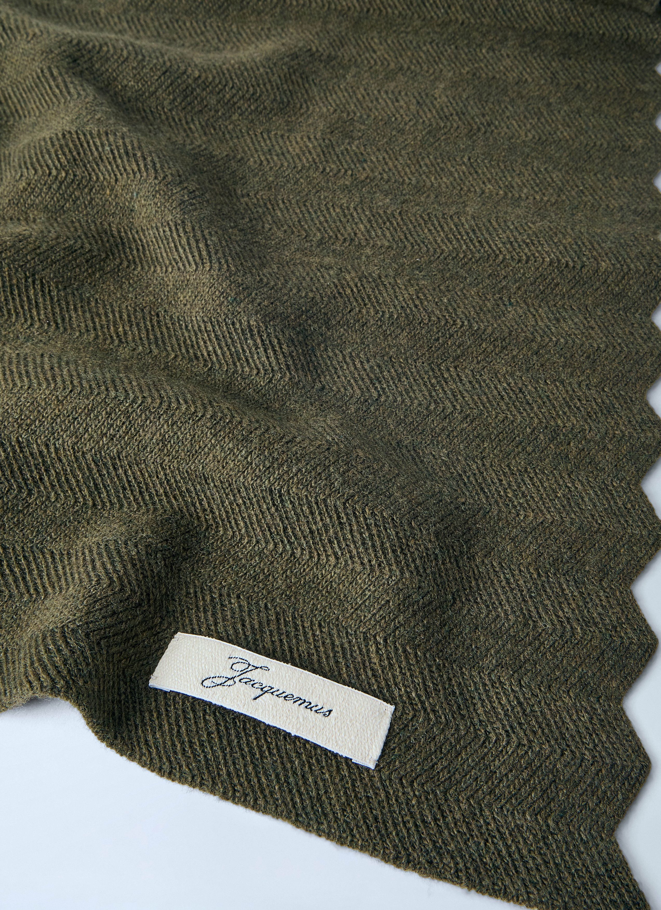 Jacquemus Le Chale Chevron Scarf Size ONE SIZE - 3 Thumbnail