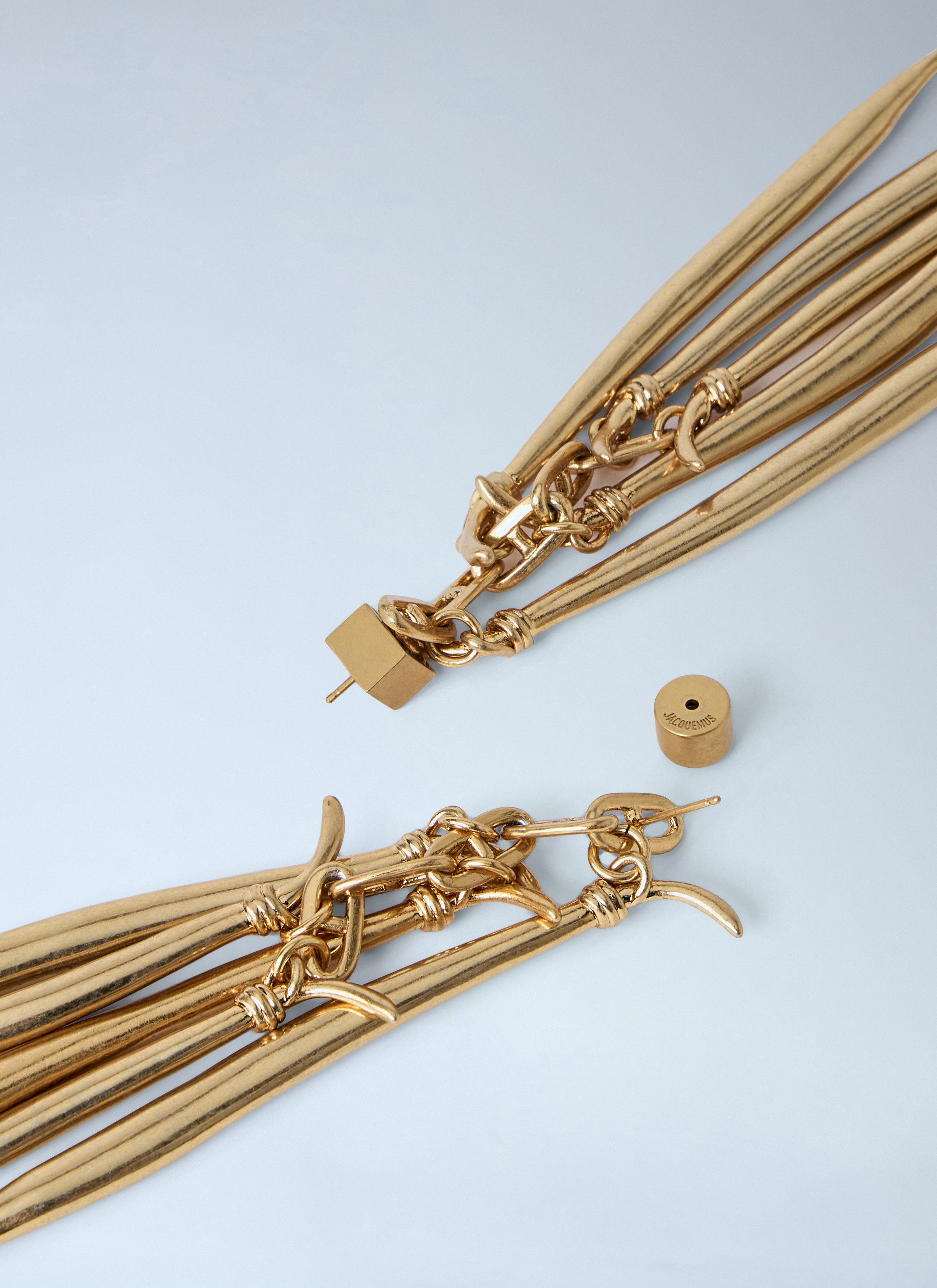 Jacquemus Les Boucles Haricots Earrings Size ONE SIZE - 3 Thumbnail