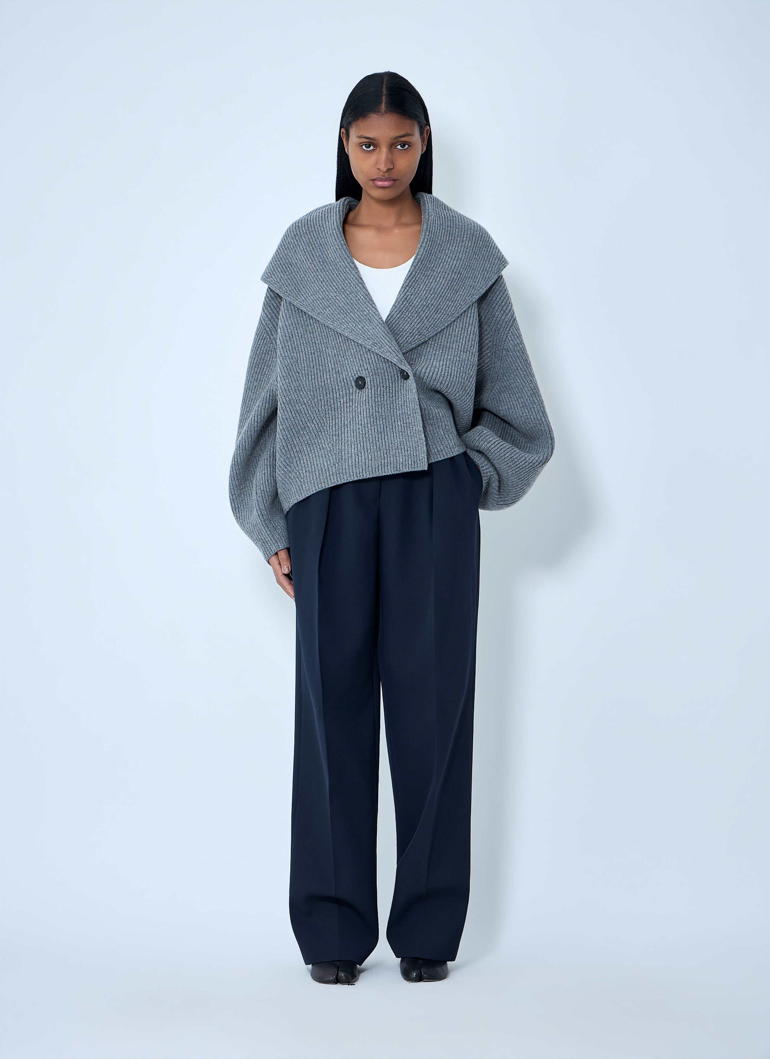 Jil Sander High-Waisted Pleated Pants Size 27" / US 4 / IT 40 - 2 Thumbnail